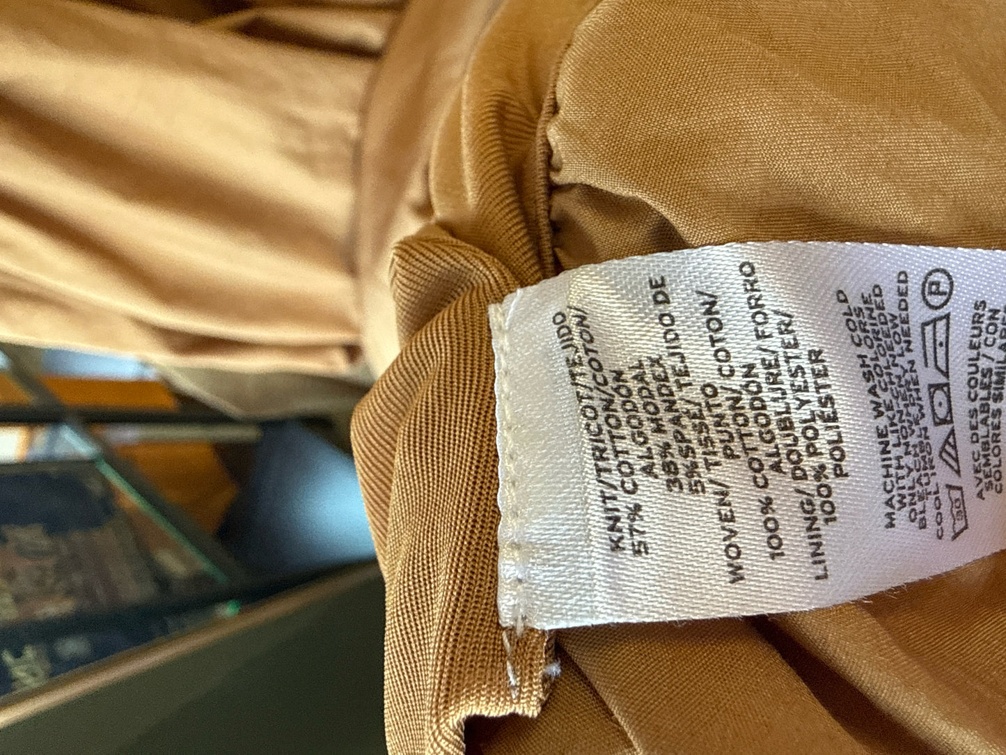 LOFT Size 4 Brown Dress