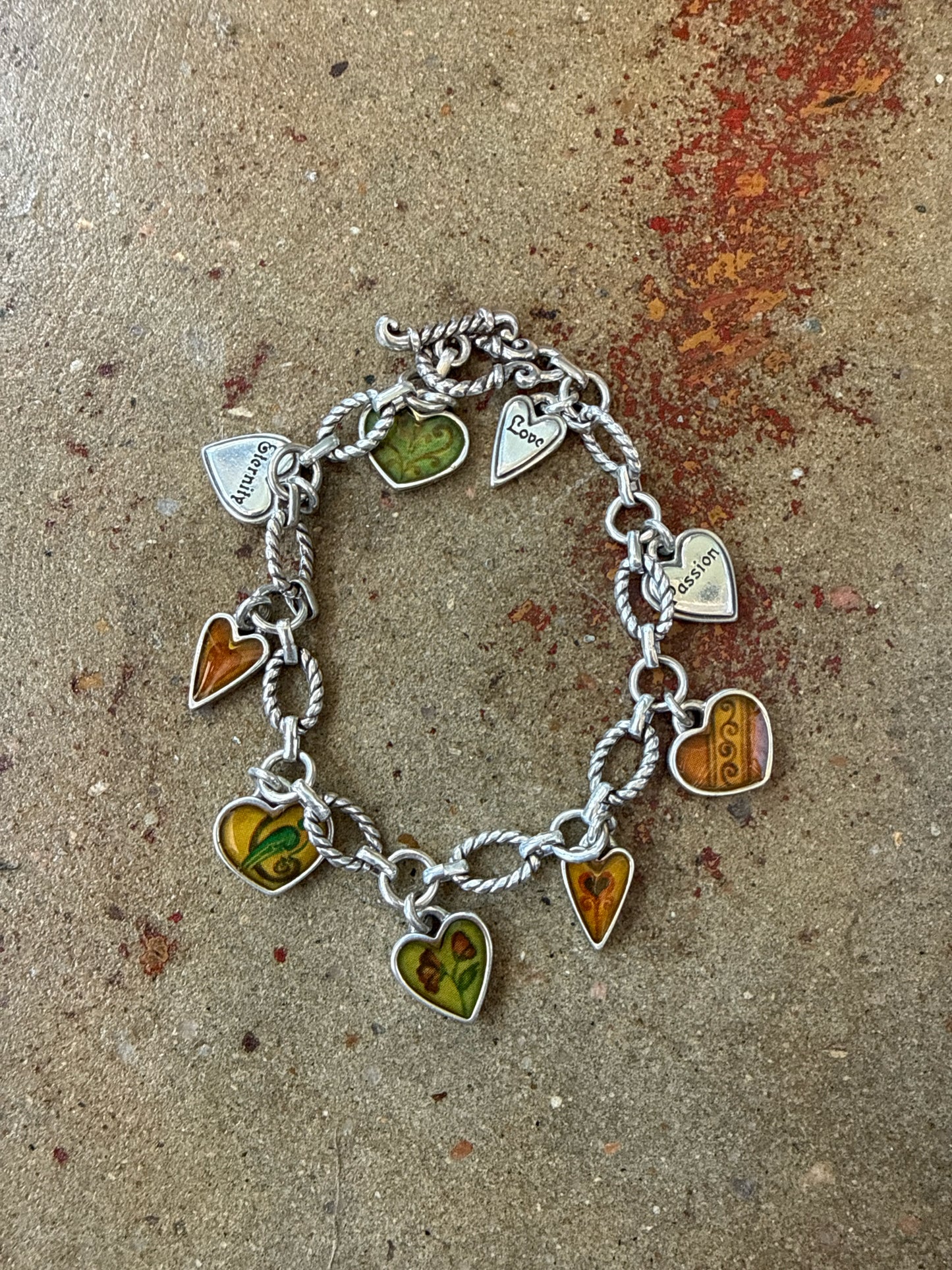 Brighton Silver/Multi Bracelet