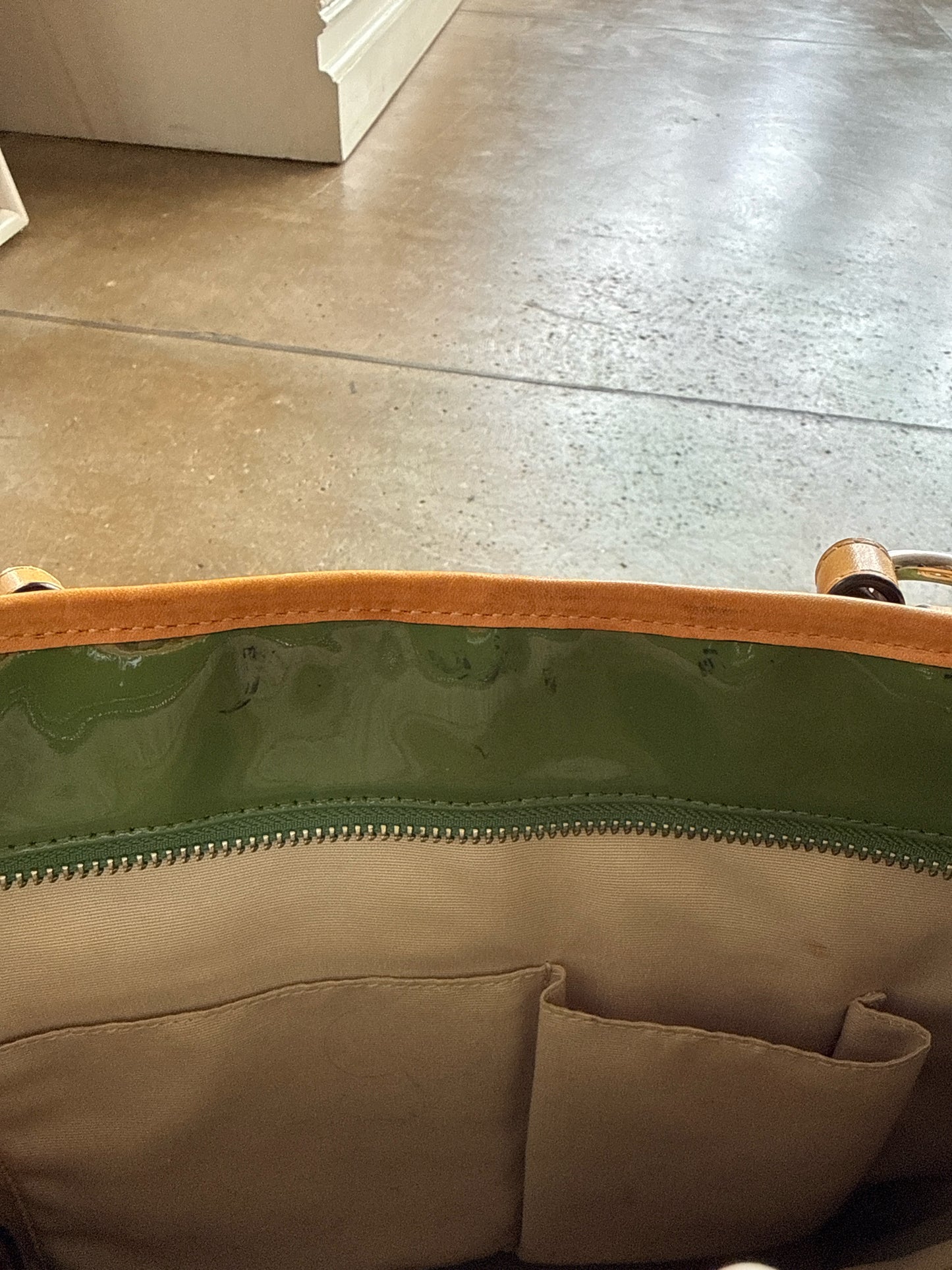 COACH Green Purse