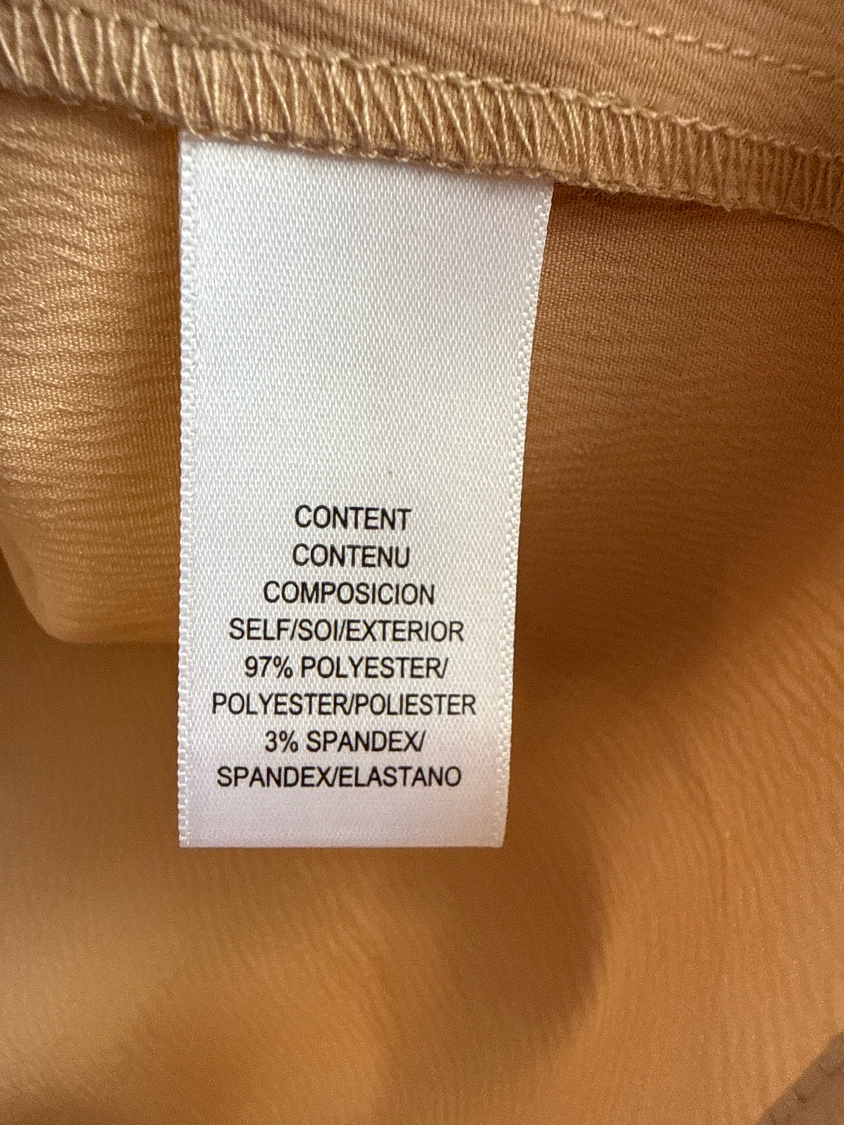 WAYF Size XS Tan Top