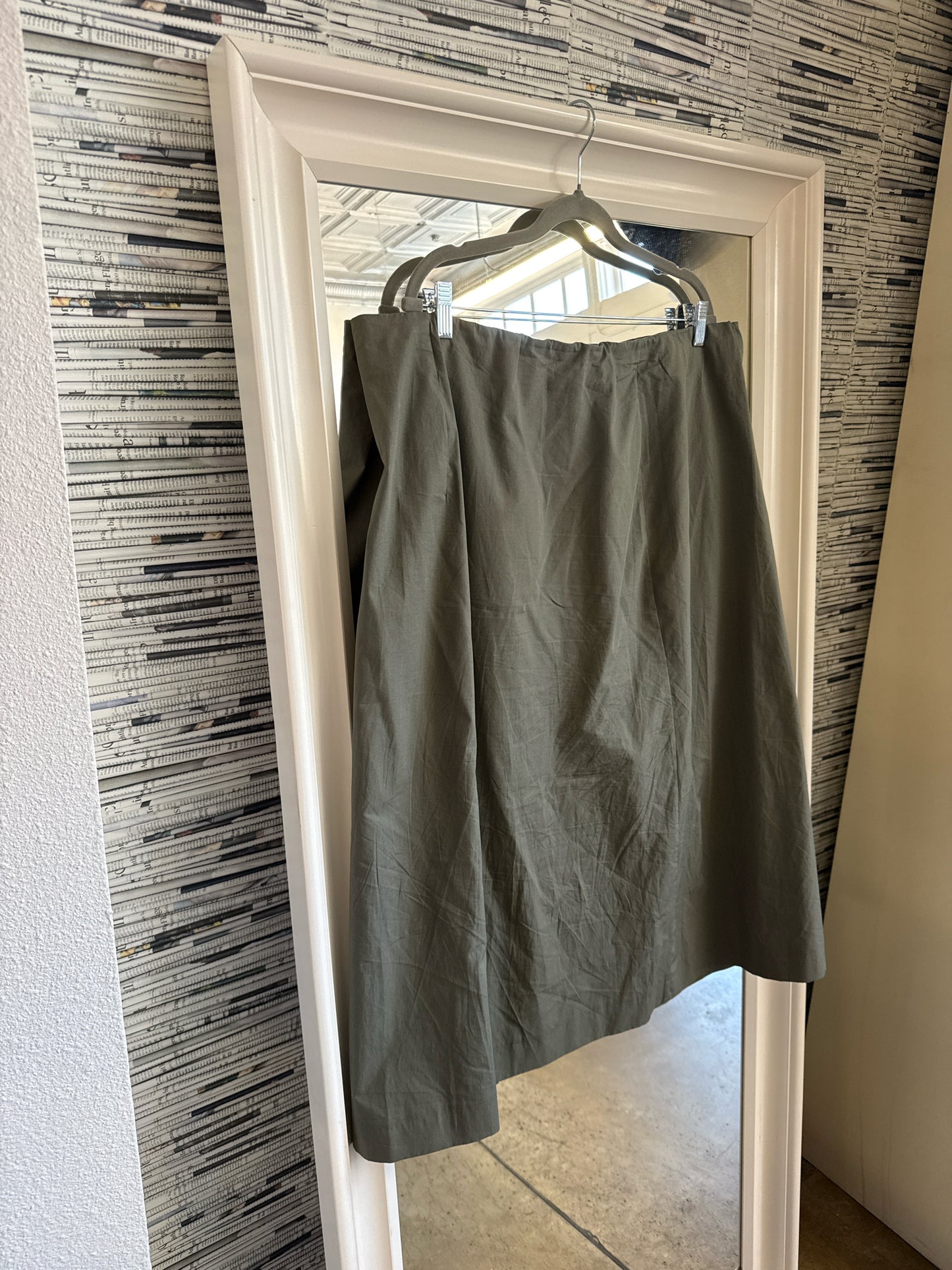 Abercrombie & Fitch Size XLP Green Skirt
