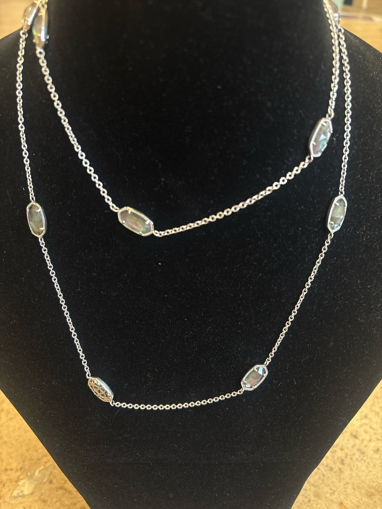 kendra Scott Silver Necklace