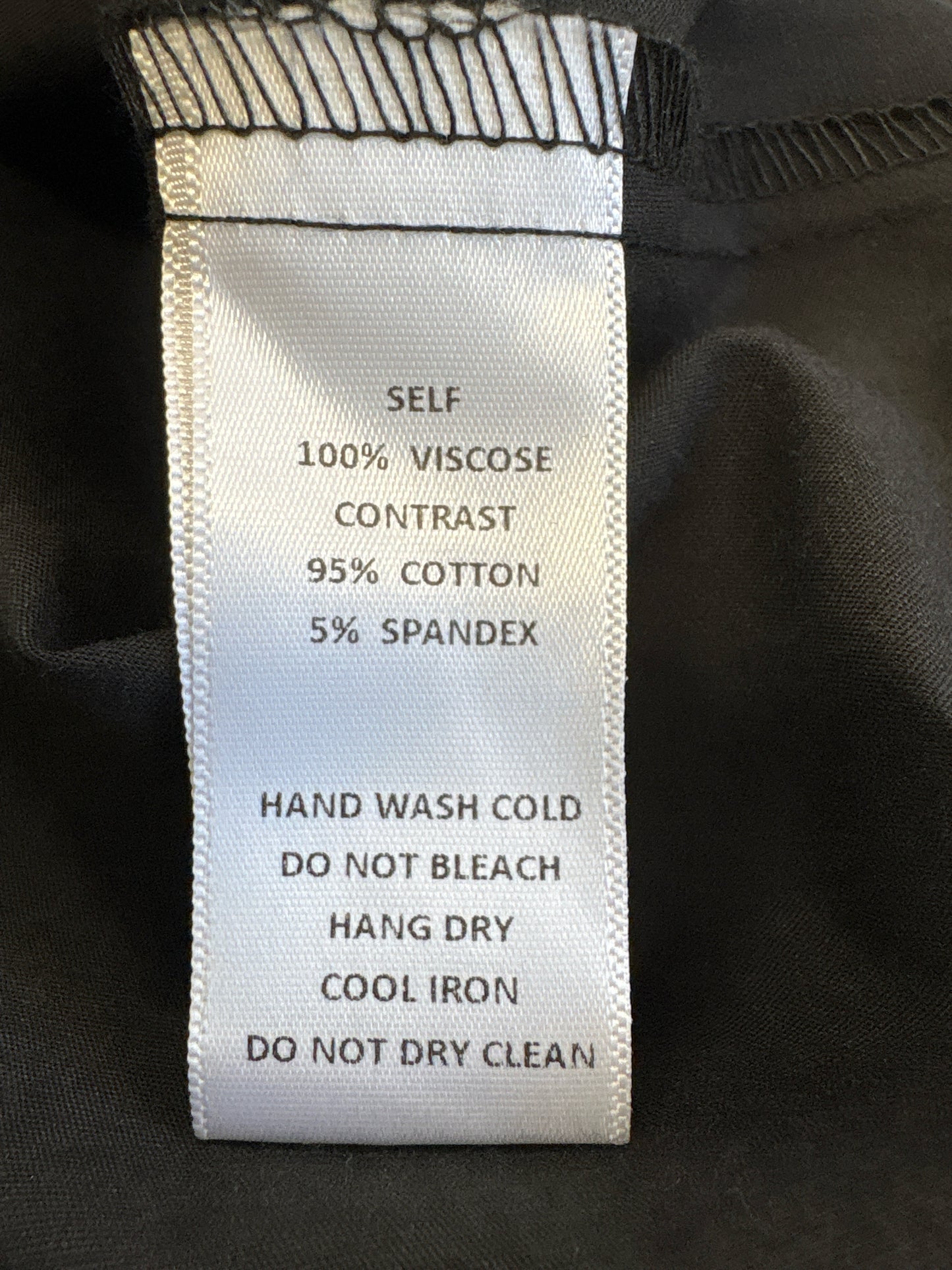 All Row Size L Black Dress