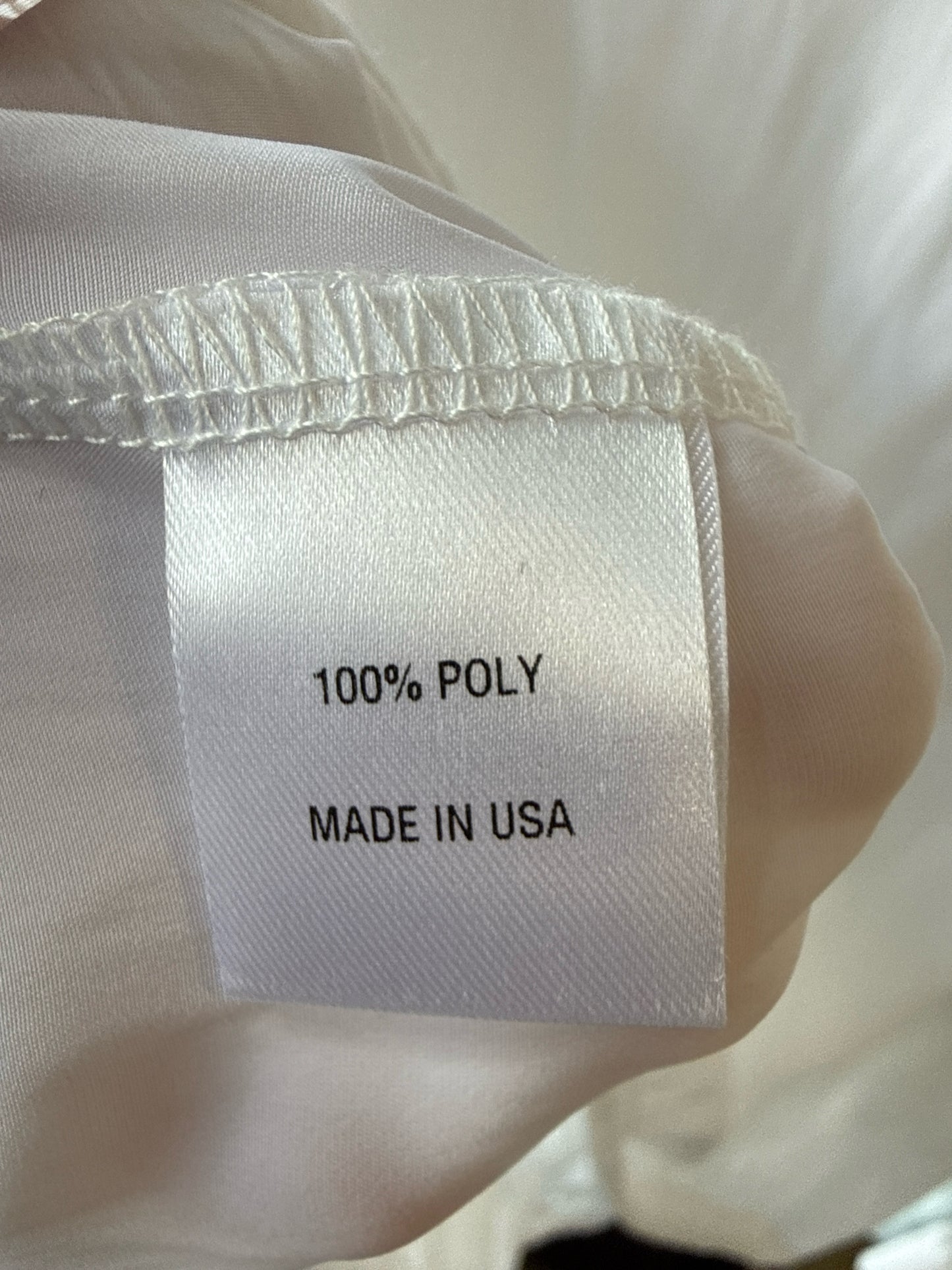 Lola & Sophie Size M White Top