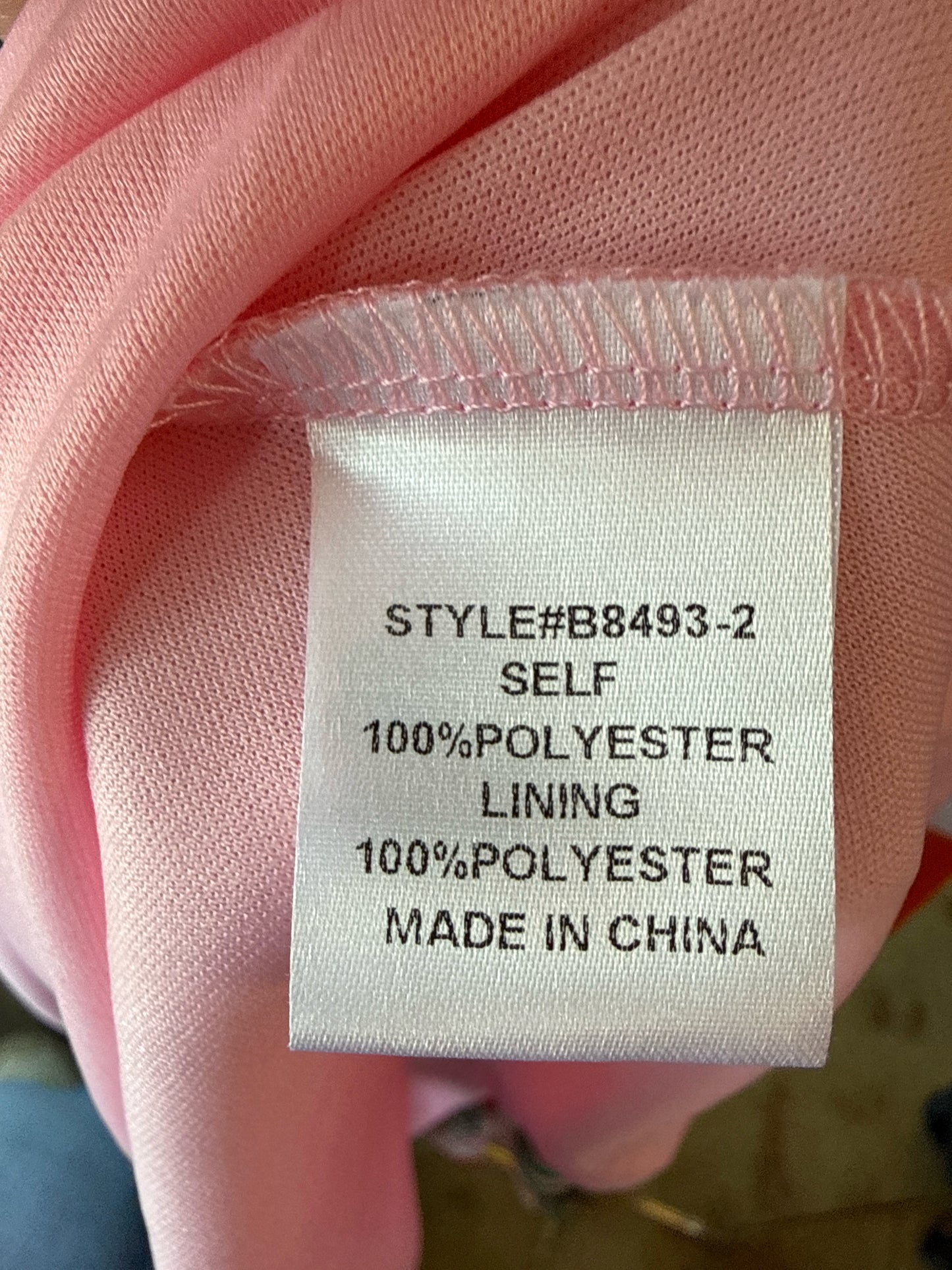 Jodifl Size L Pink/Purple Tropical Dress