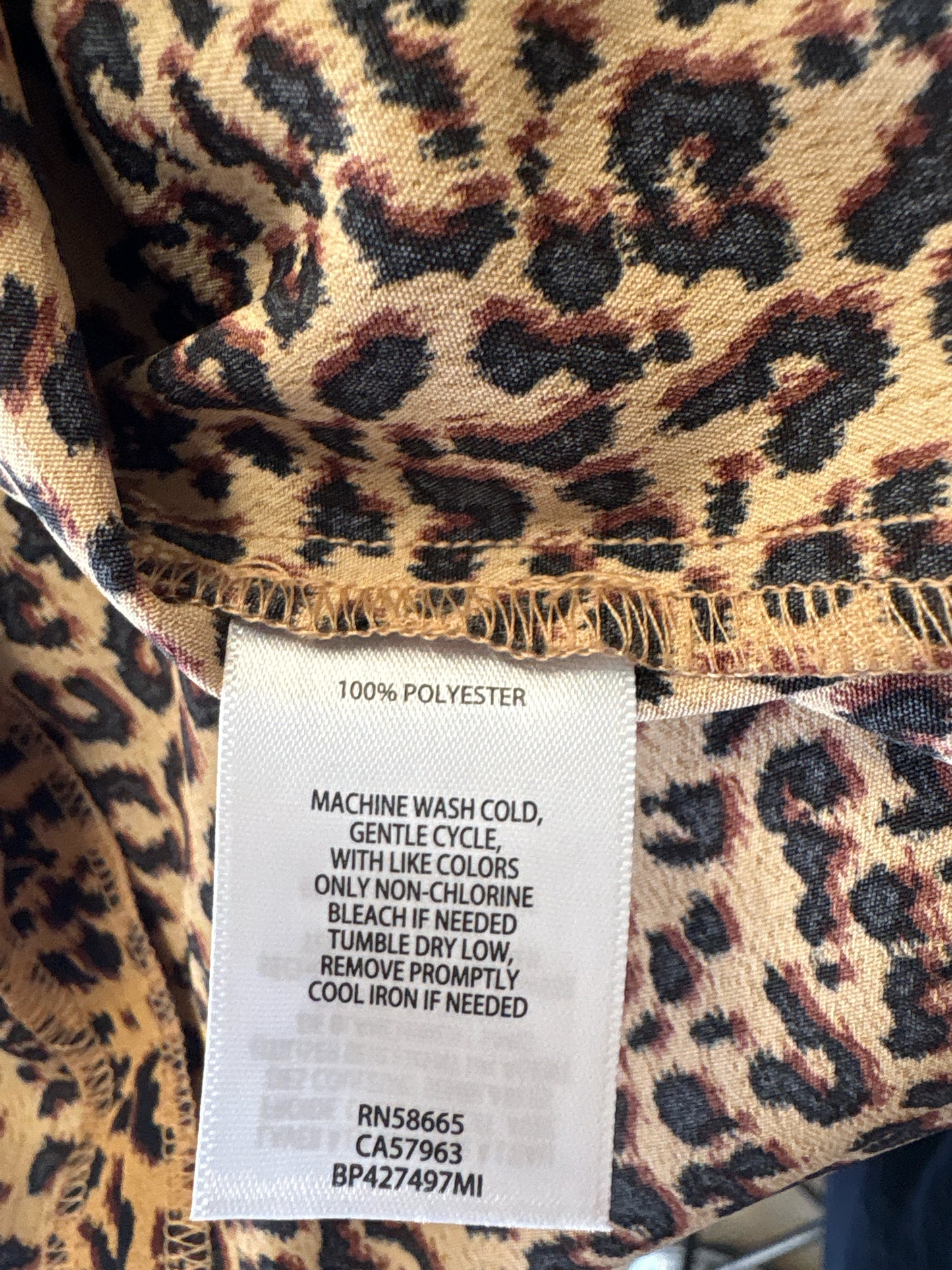 BP Size S Leopard Dress