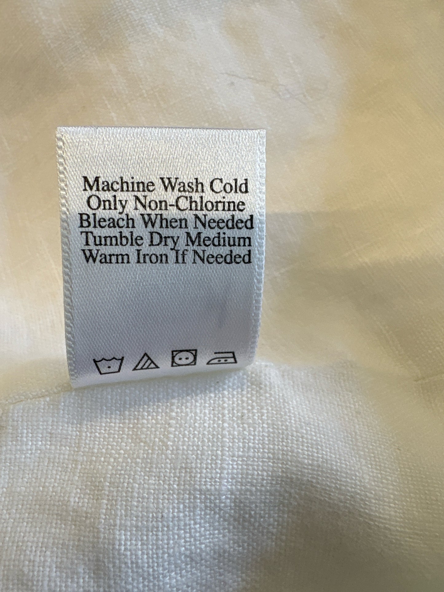 Coldwater Creek Size XL White Coat