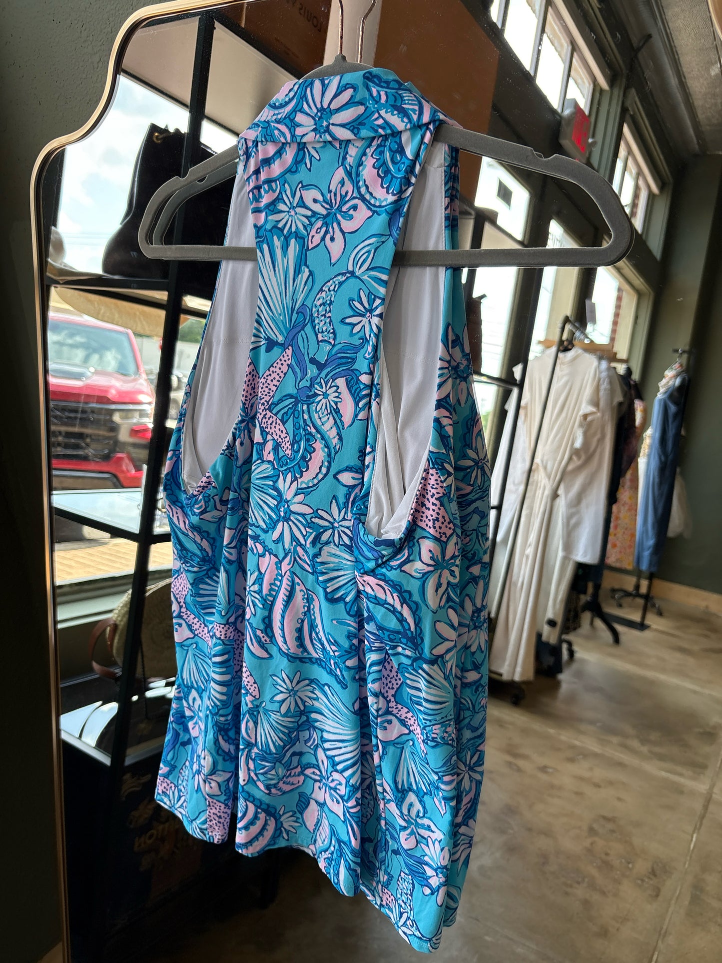 Lilly Pulitzer Size L blue + multi Tops