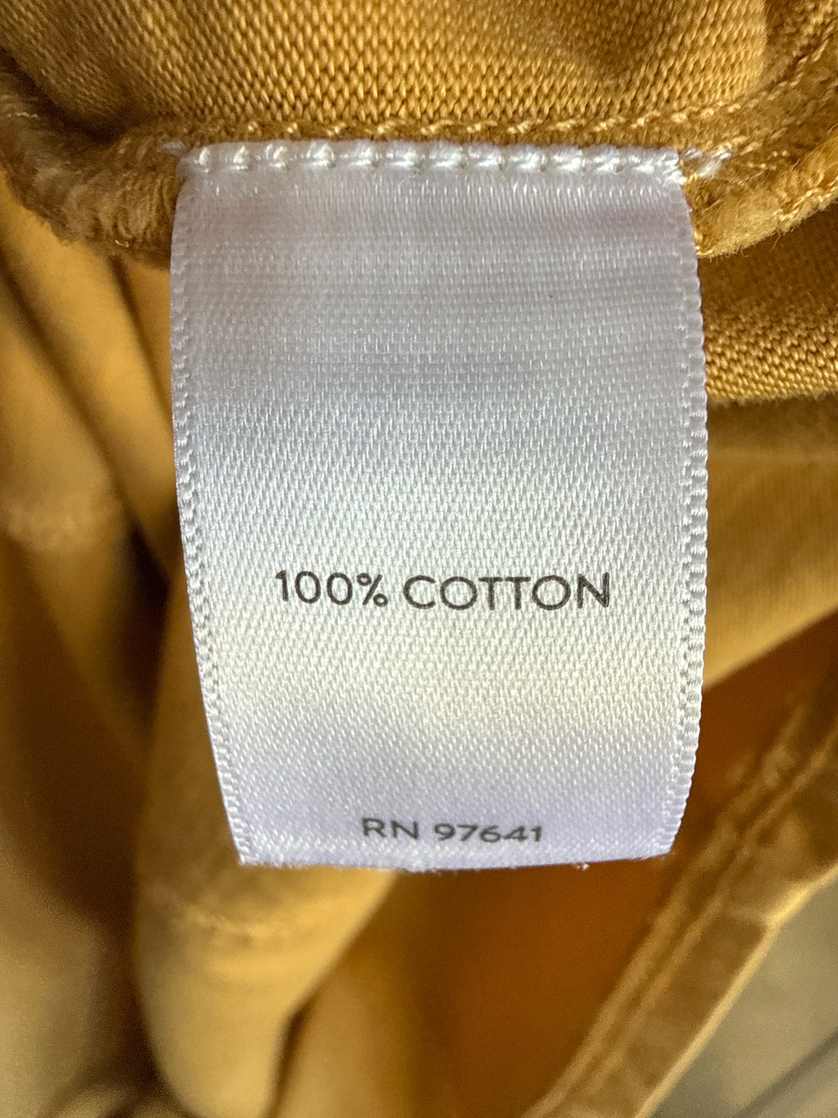 Purejill Size M Mustard Dress