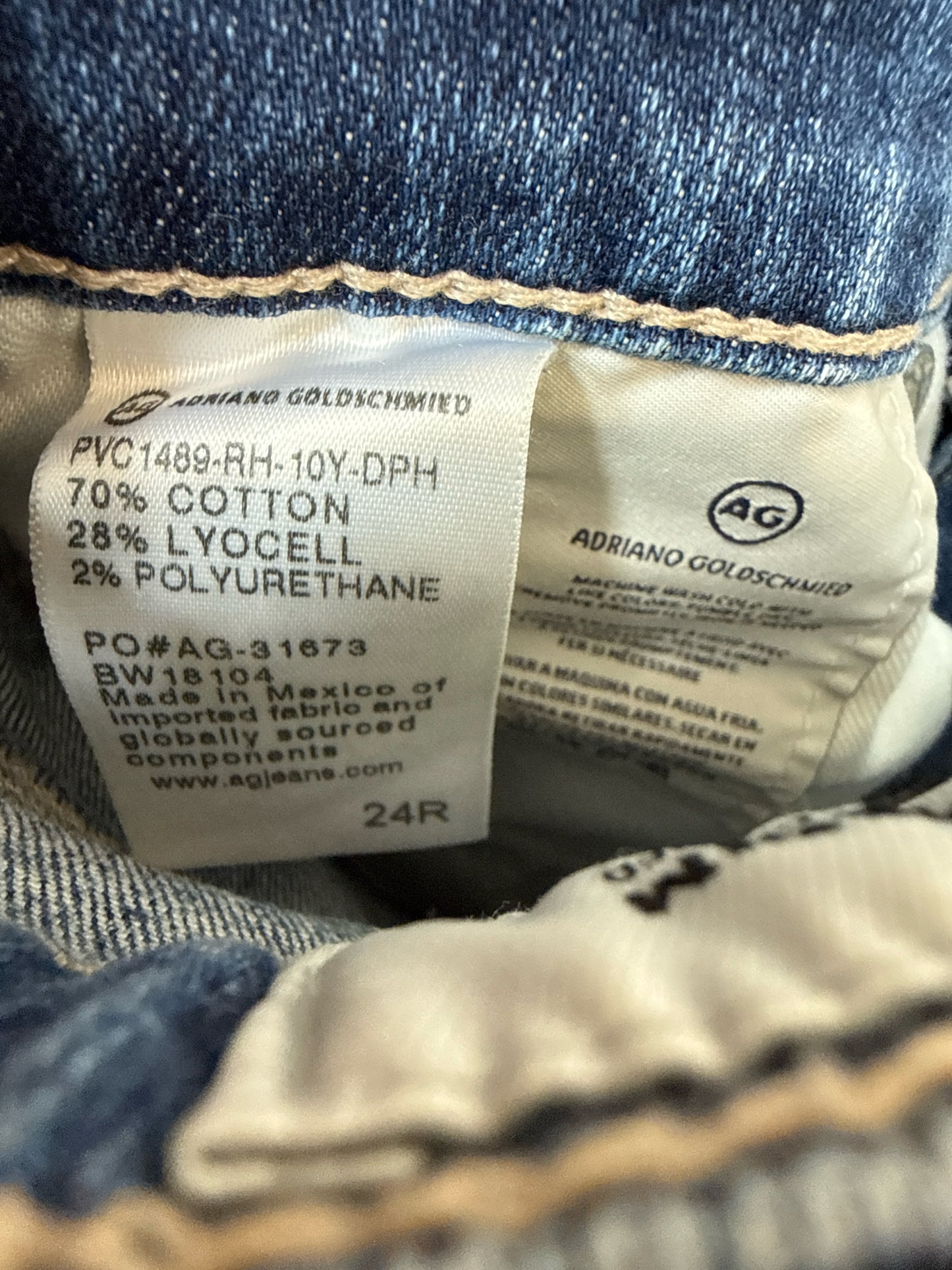 Adriano Goldschmied Size 24 Denim Shorts