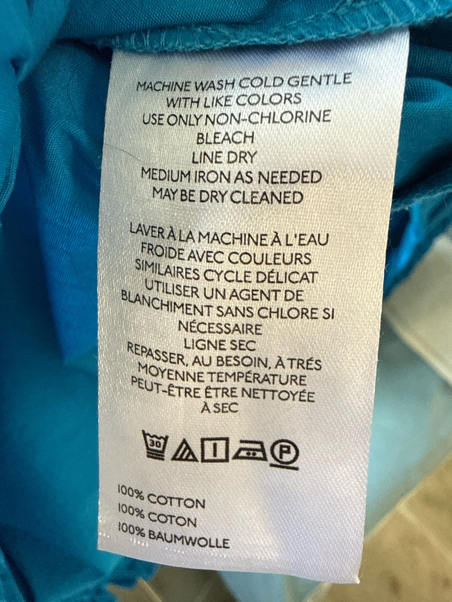 Maeve Size XS Blue Top