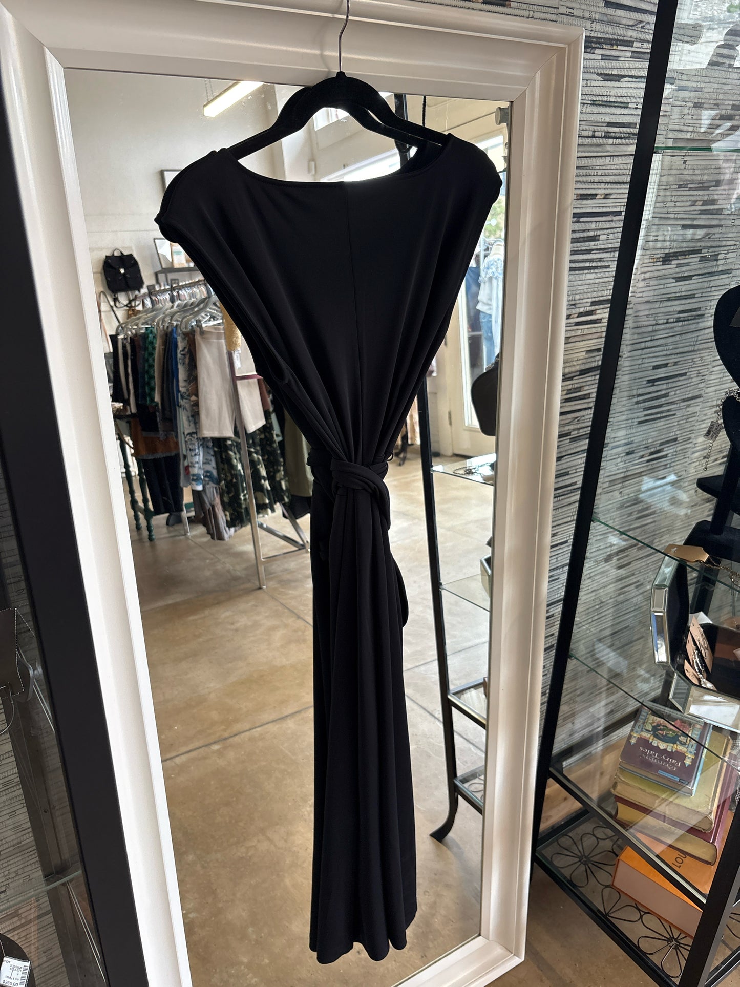 ANN TAYLOR Size 6 Black Dress