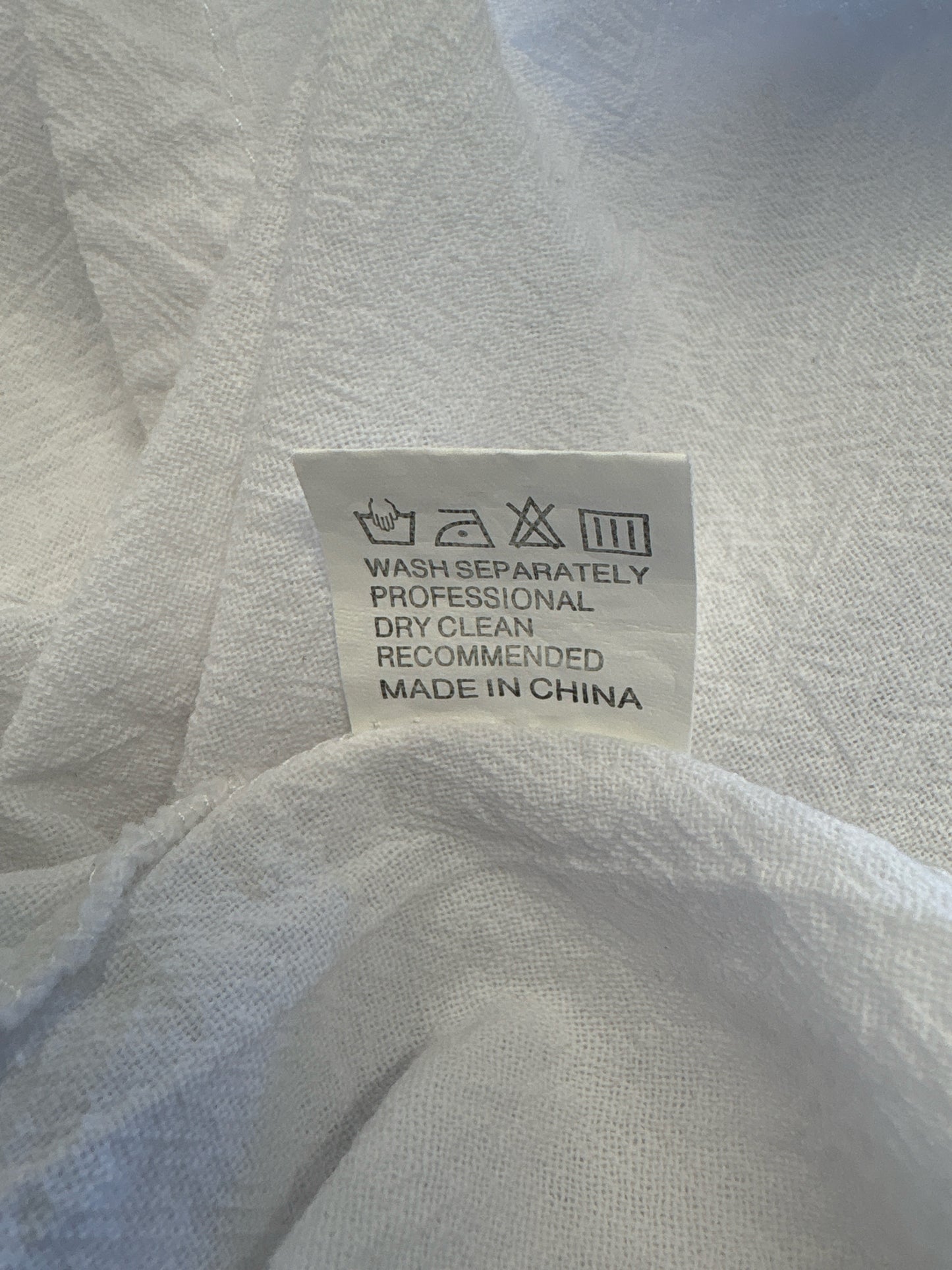 JACANSI Size M White Dress