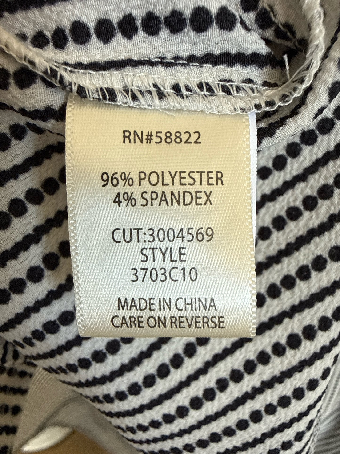 Max Studio Size XL Black/White Skirt