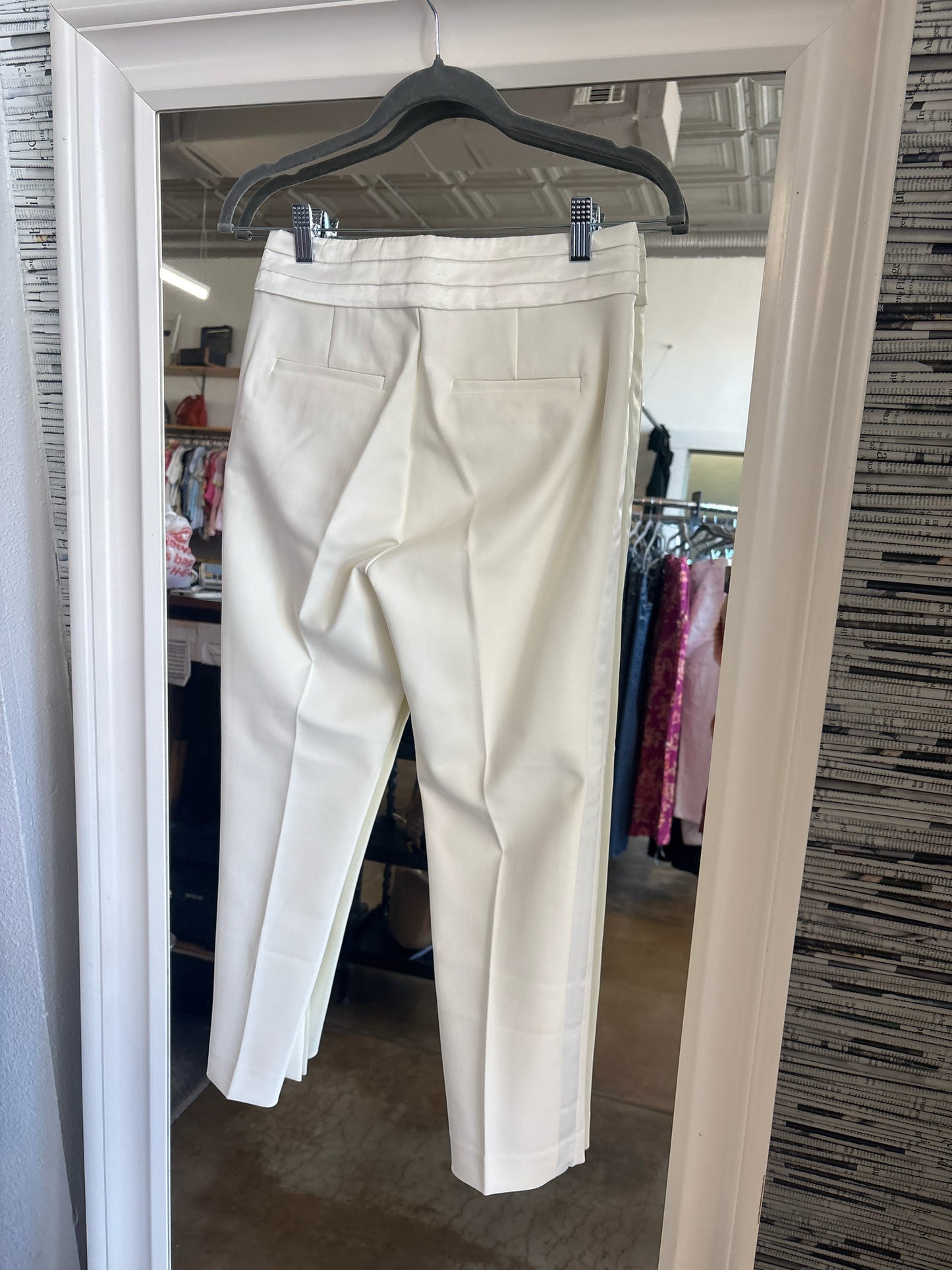 J. CREW Size 4P winter white Pants