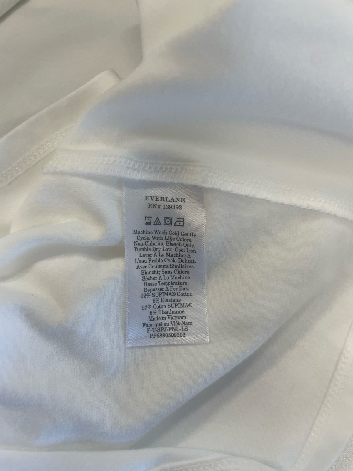 Everlane Size M White Top