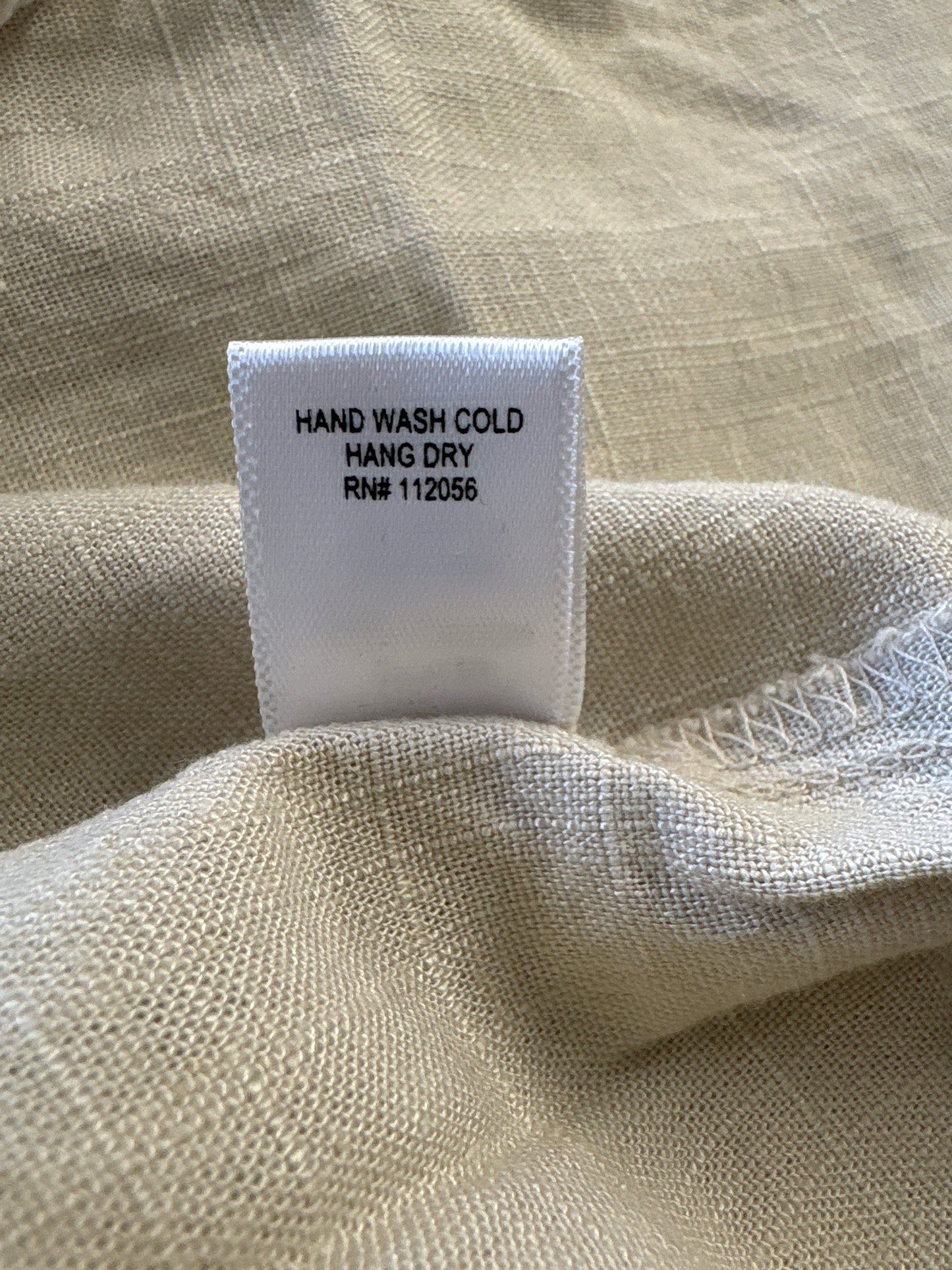 Zenana Size L Tan Dress