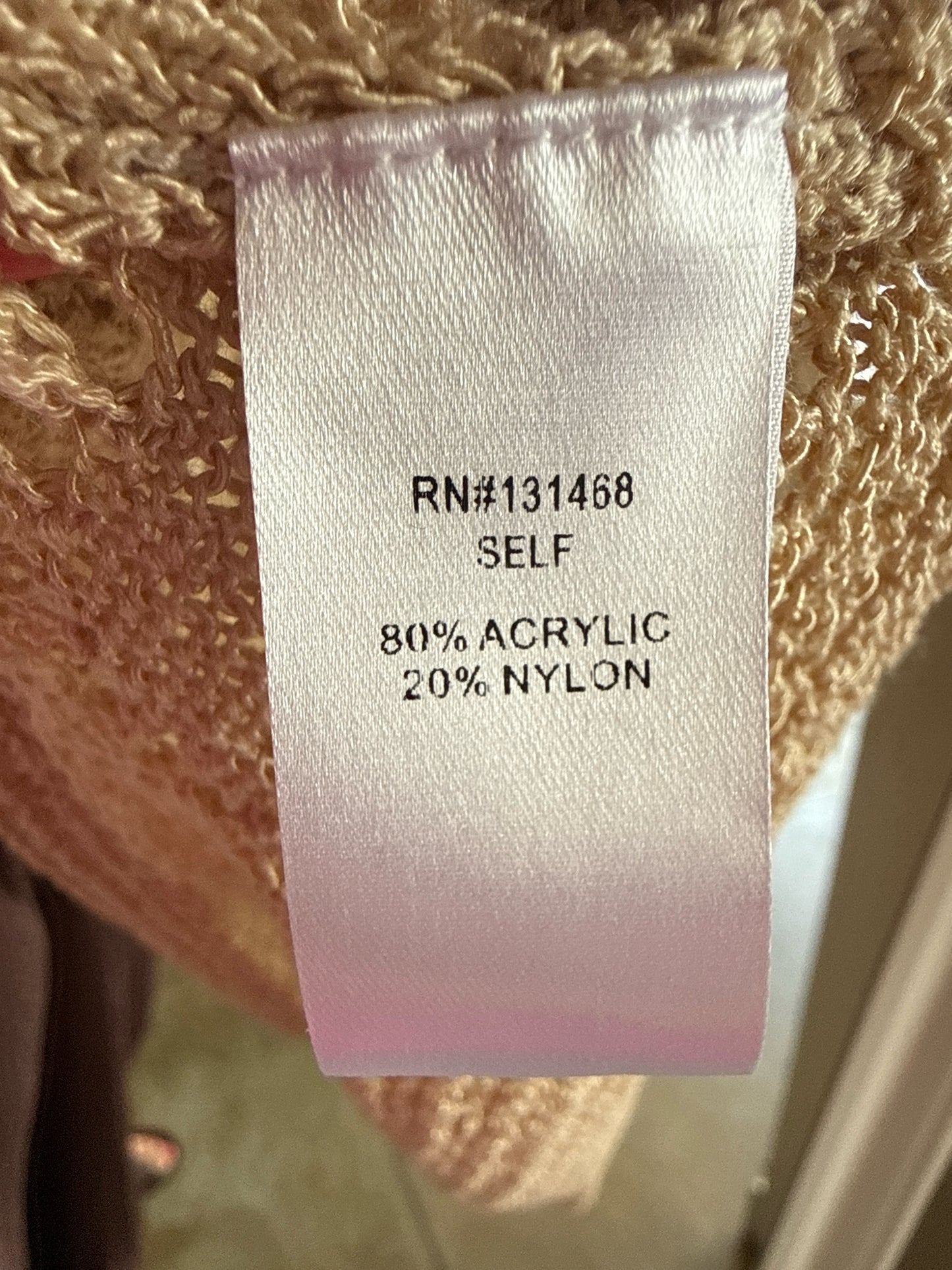 Fate Size S Tan Top