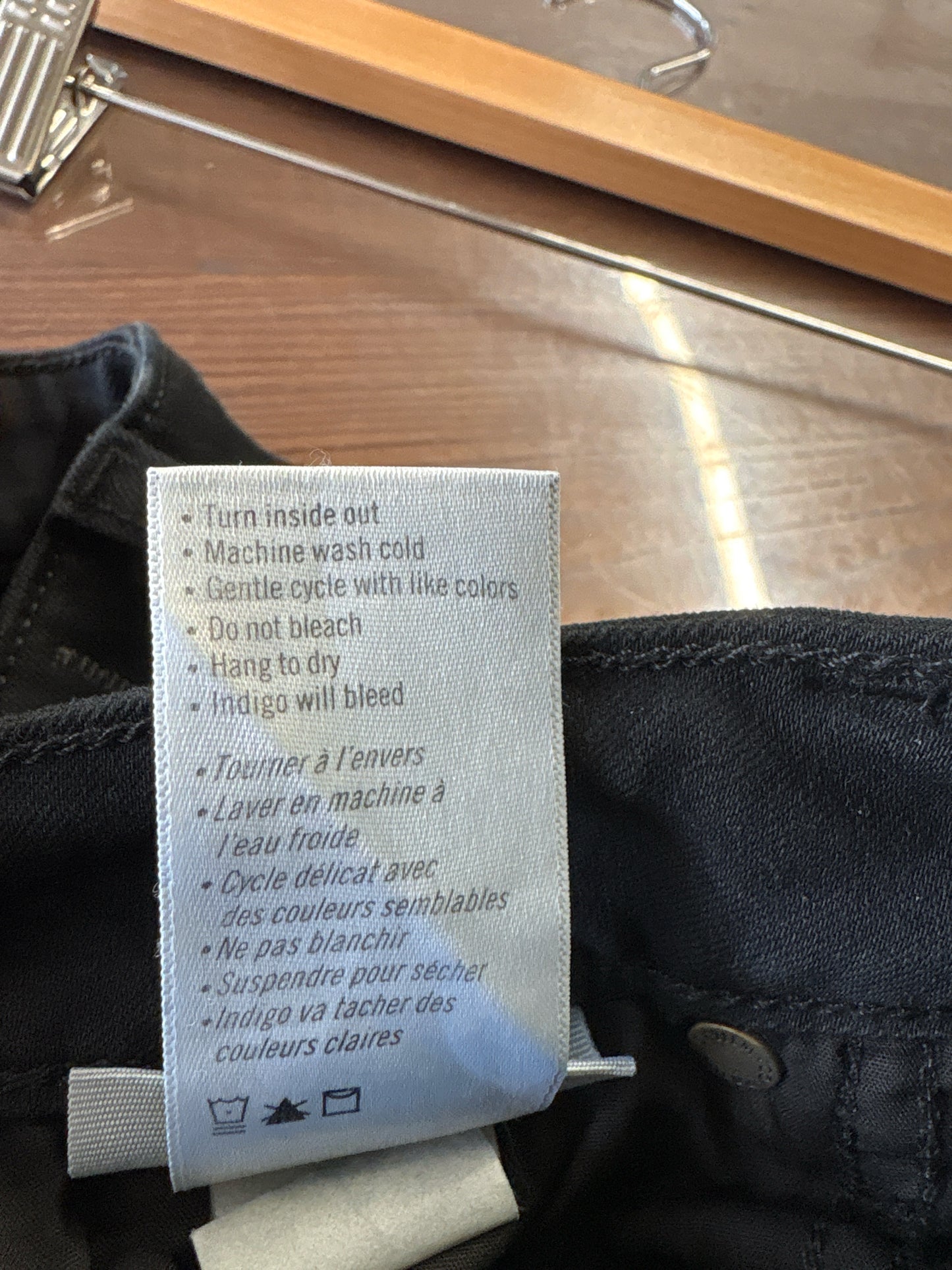 PAIGE Size 30 Black Jeans