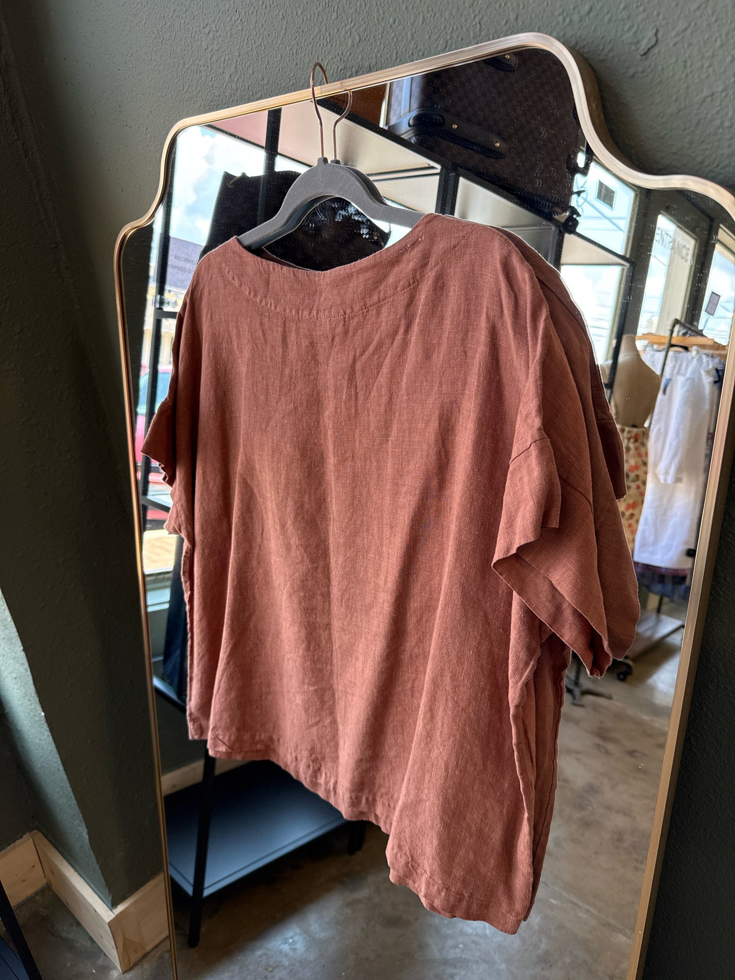 Bryn Walker Brown Top