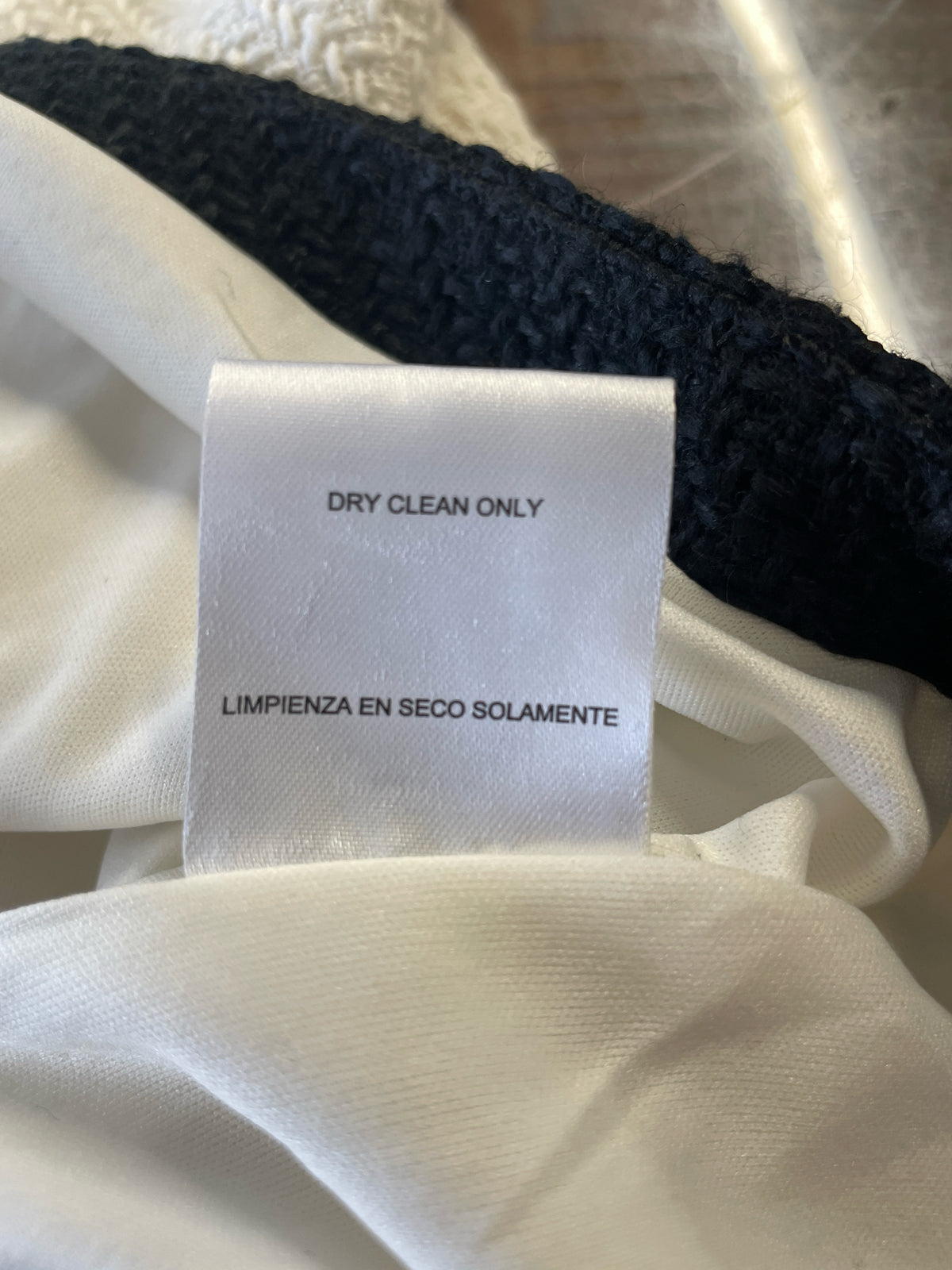 BeBop Size XS White + Black Dress