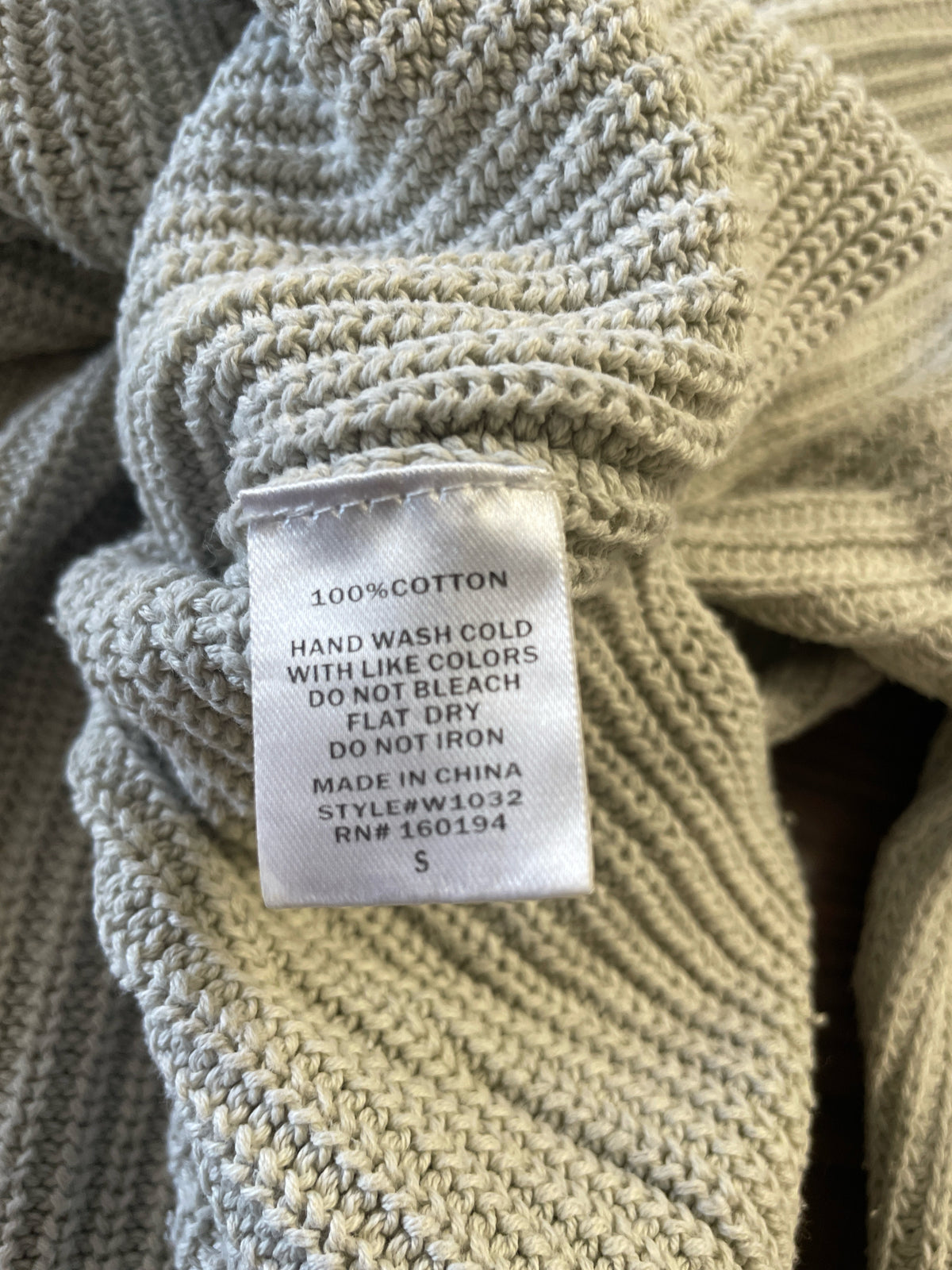 By Together Size S Beige Sweater