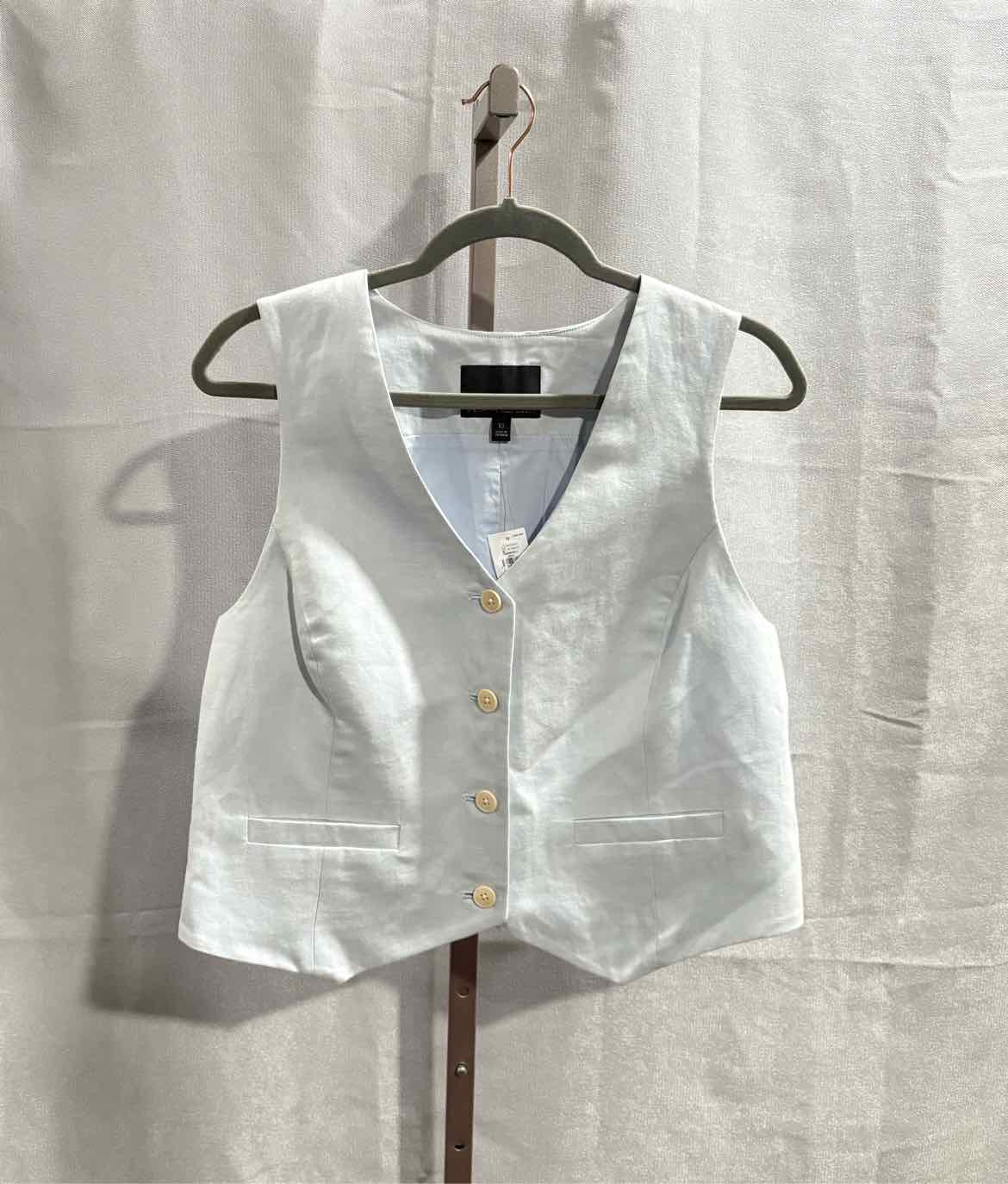 BANANA REP. Size 10 Ice Blue Vest