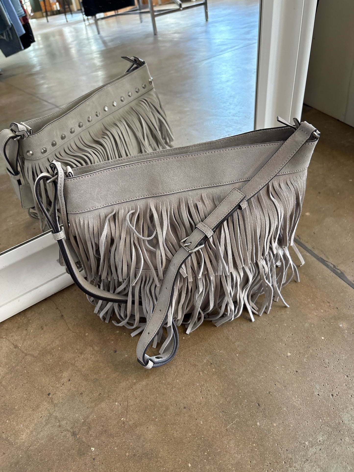 MICHAEL KORS Gray Purse