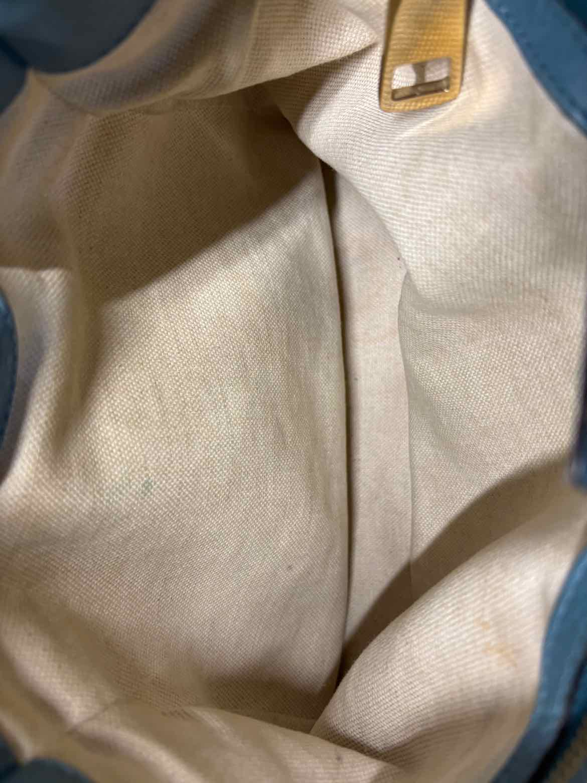 Gucci Light Blue PEBBLED Bag