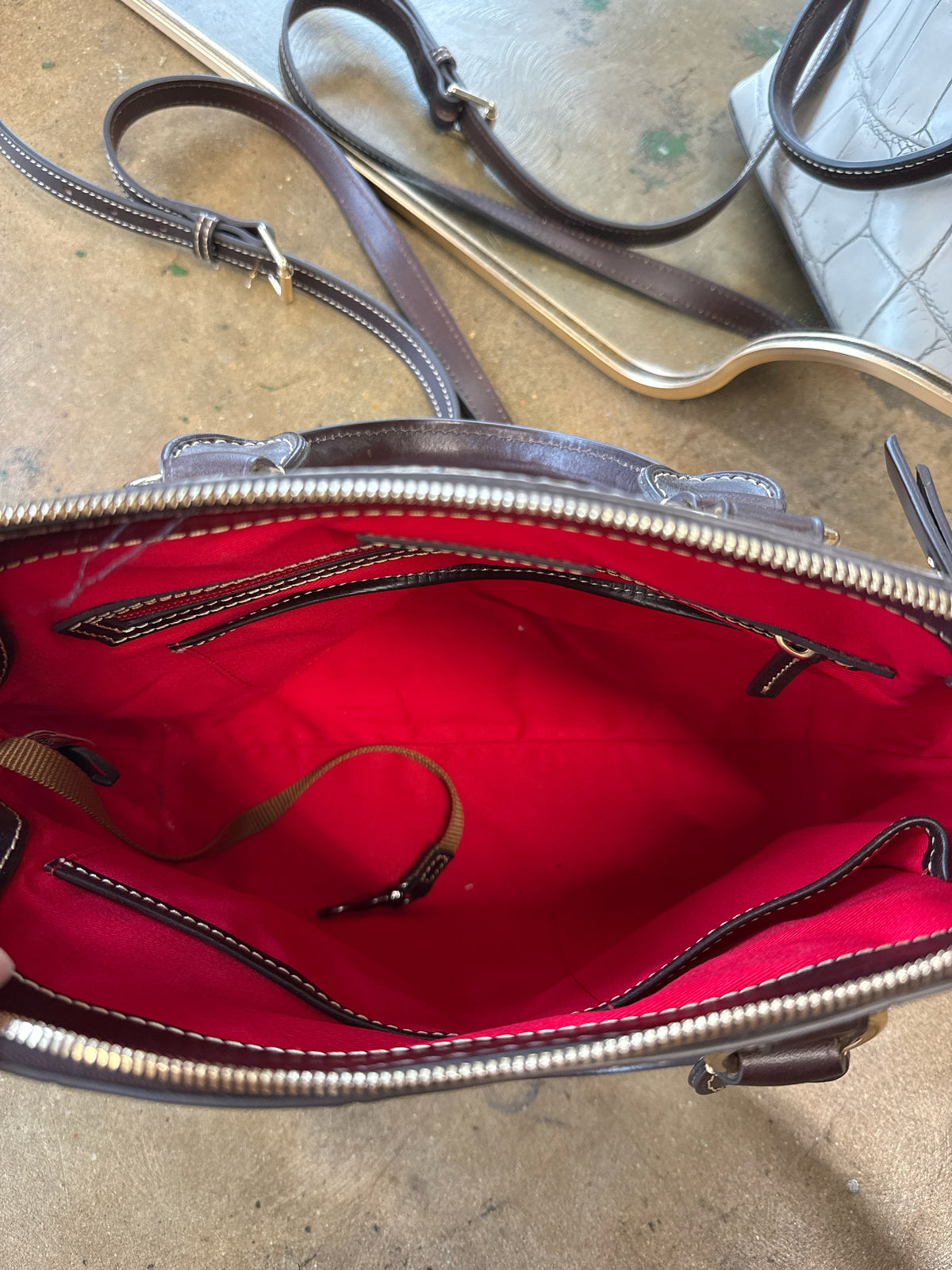 DOONEY & BOURKE Ivory Purse