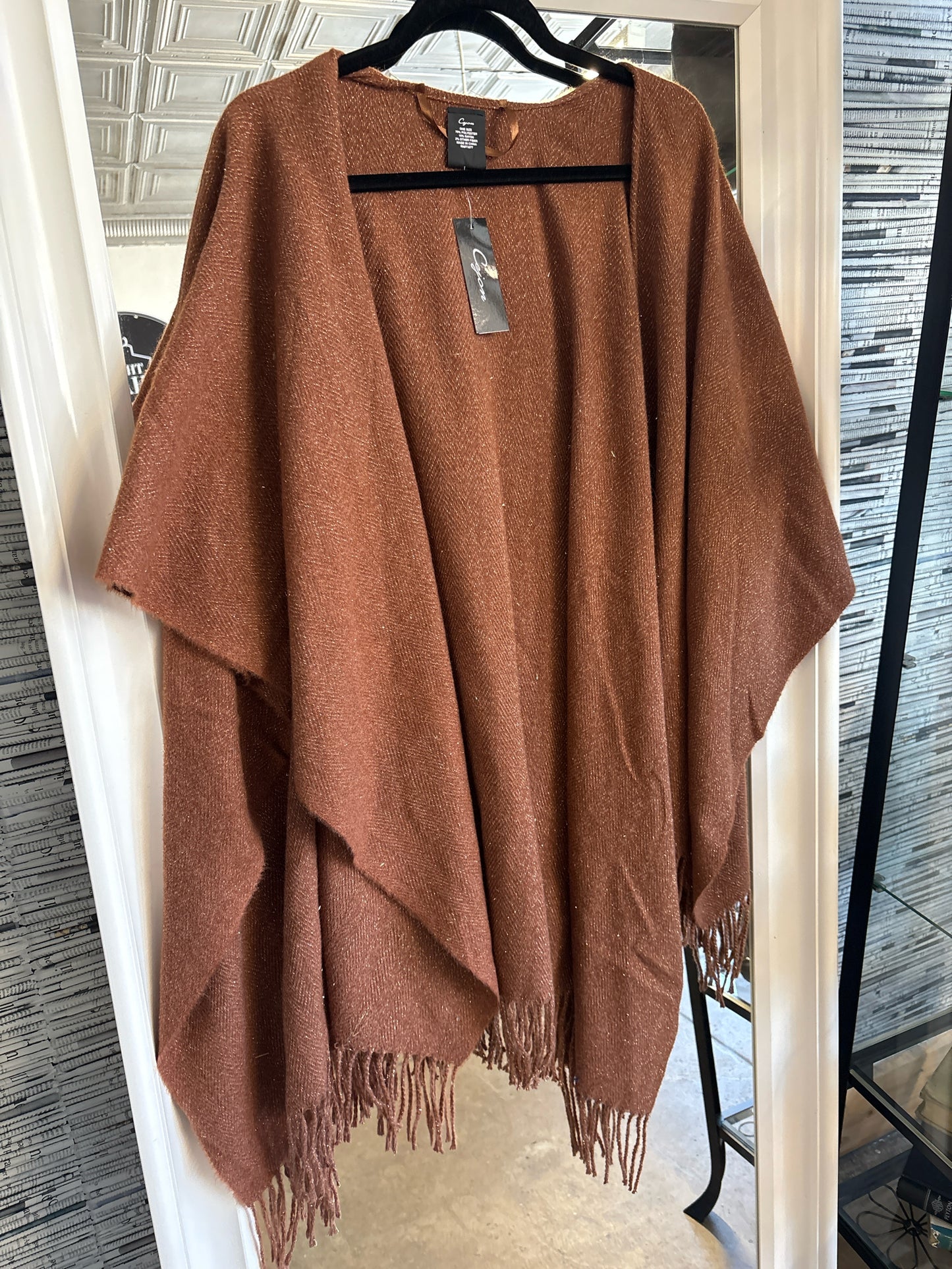 Cejon Burnt Orange/Gold speckled Scarf
