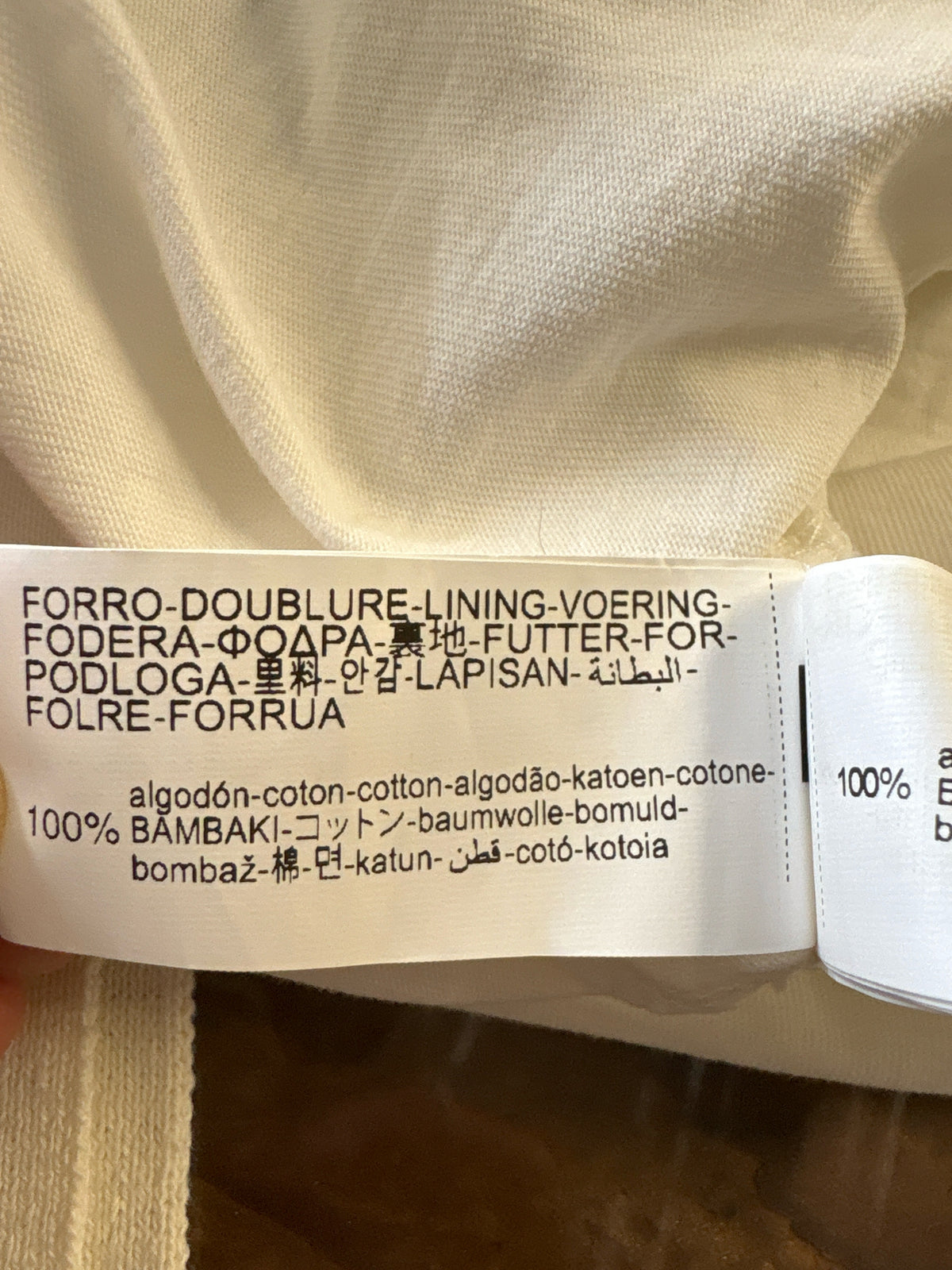 ZARA Size S Cream Top