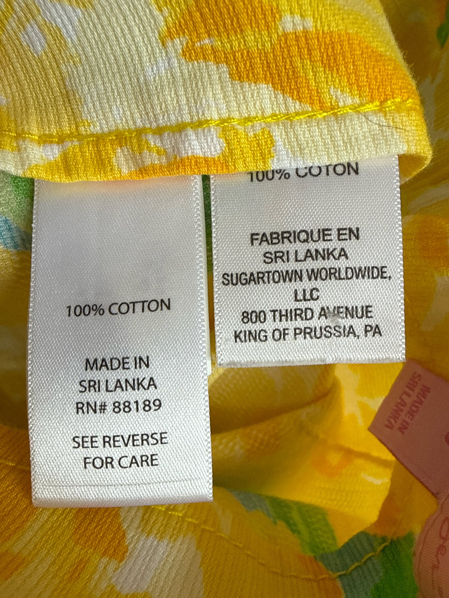 Lilly Pulitzer Size 0 Yellow Shorts