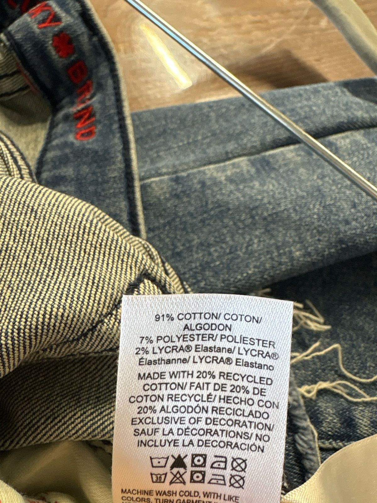 Lucky Brand Size 10/30 Denim Jeans