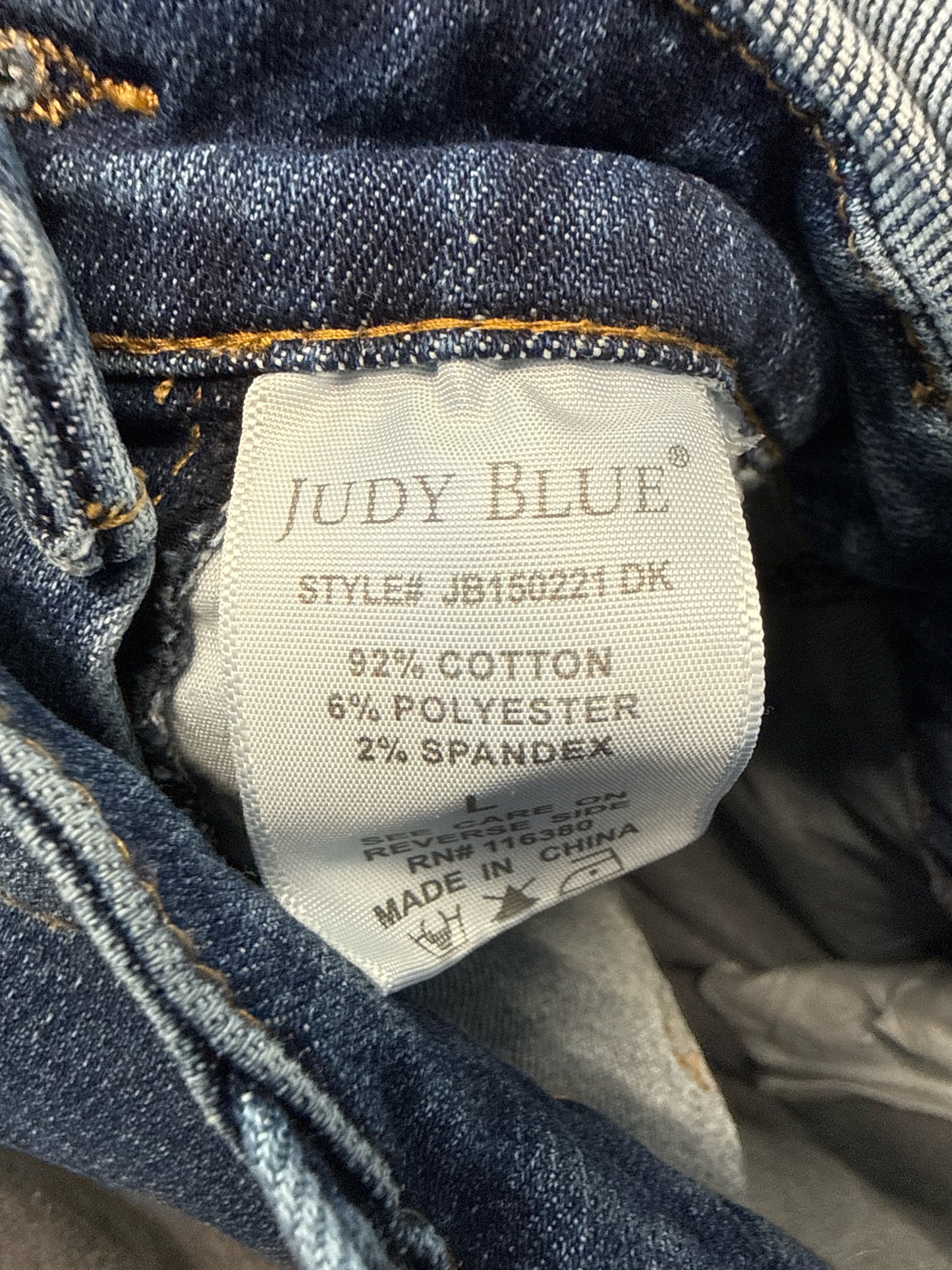 Judy Blue Size L Denim Overalls