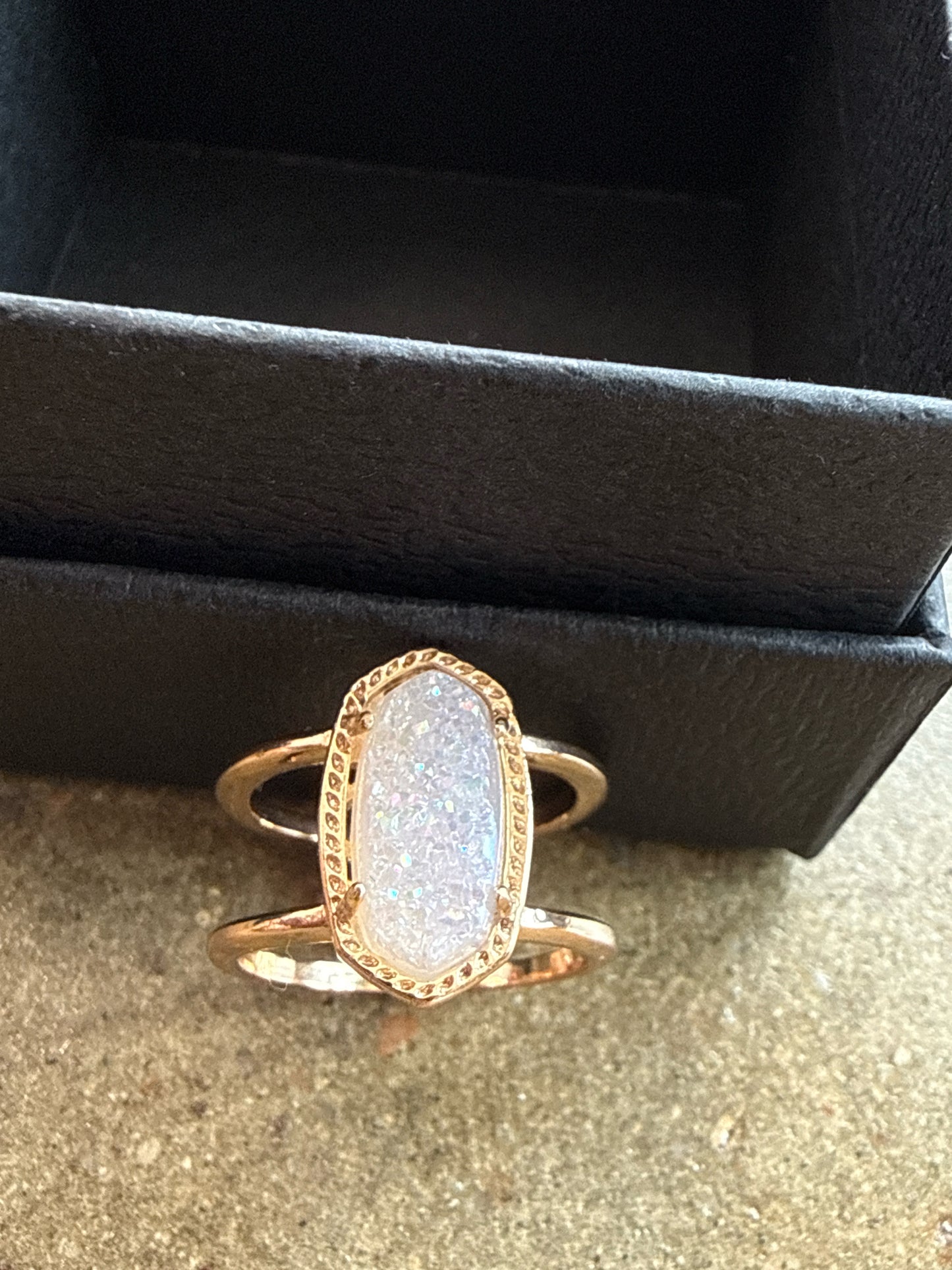 kendra Scott Gold/White Ring