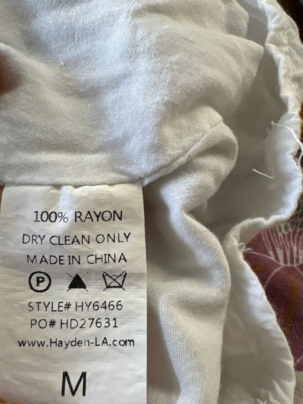 Hayden Los Angeles Size M Floral Dress