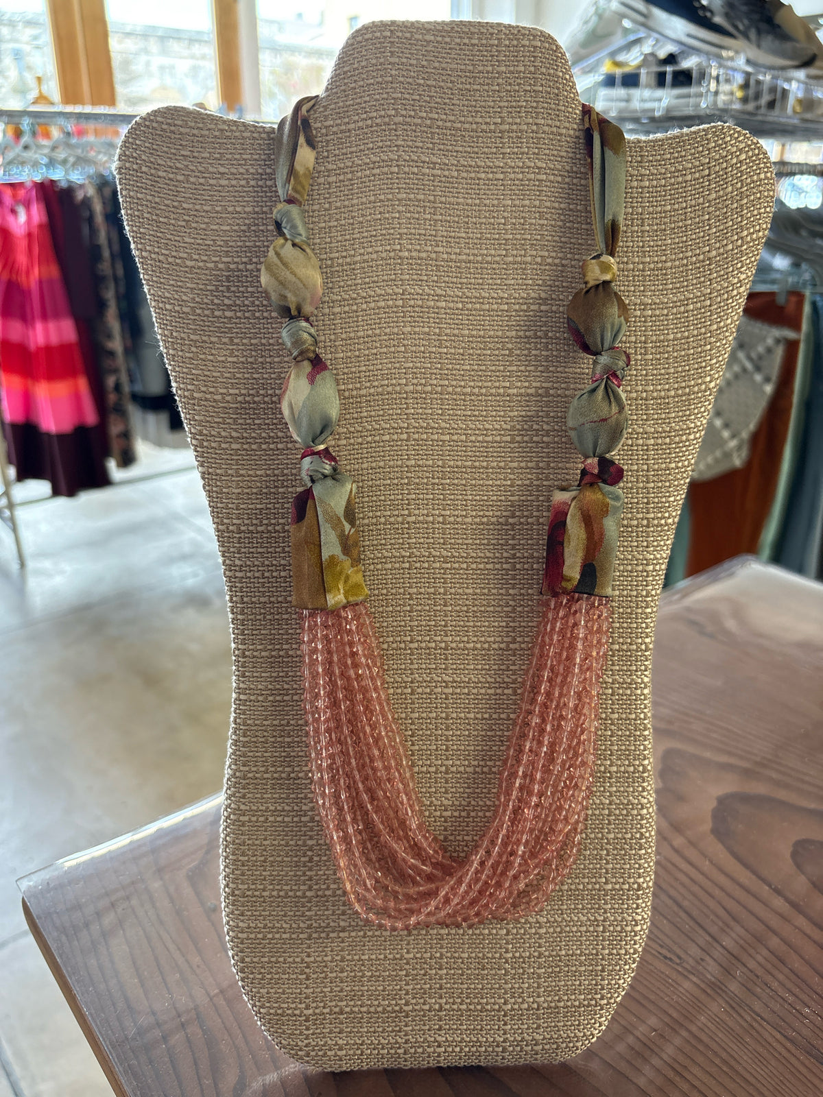 Blue/Pink Necklace