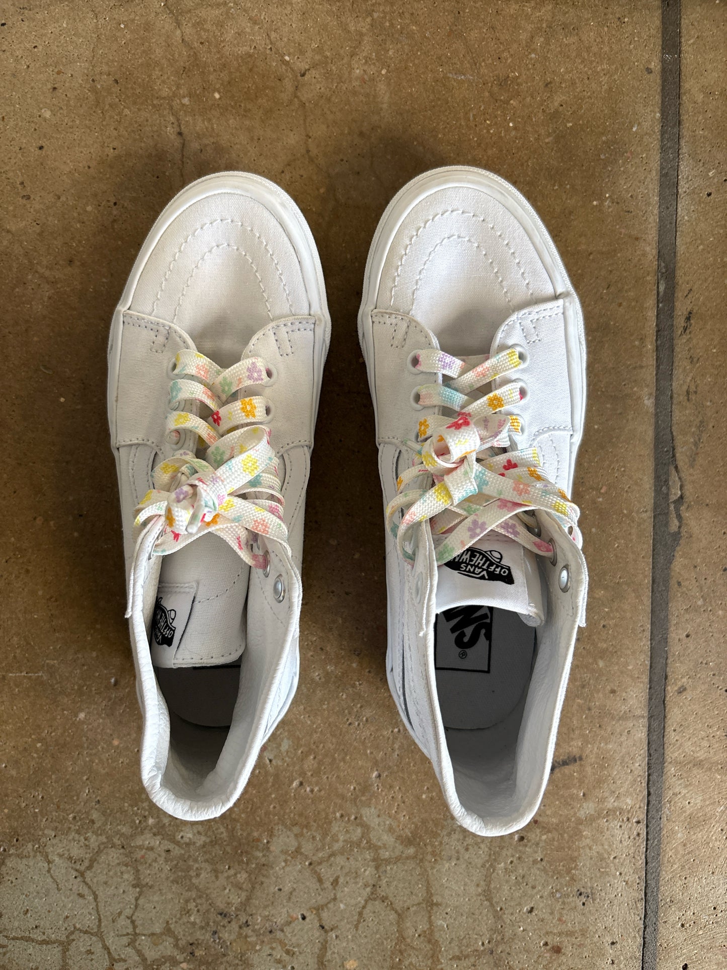Vans Shoe Size 6.5 White Sneakers