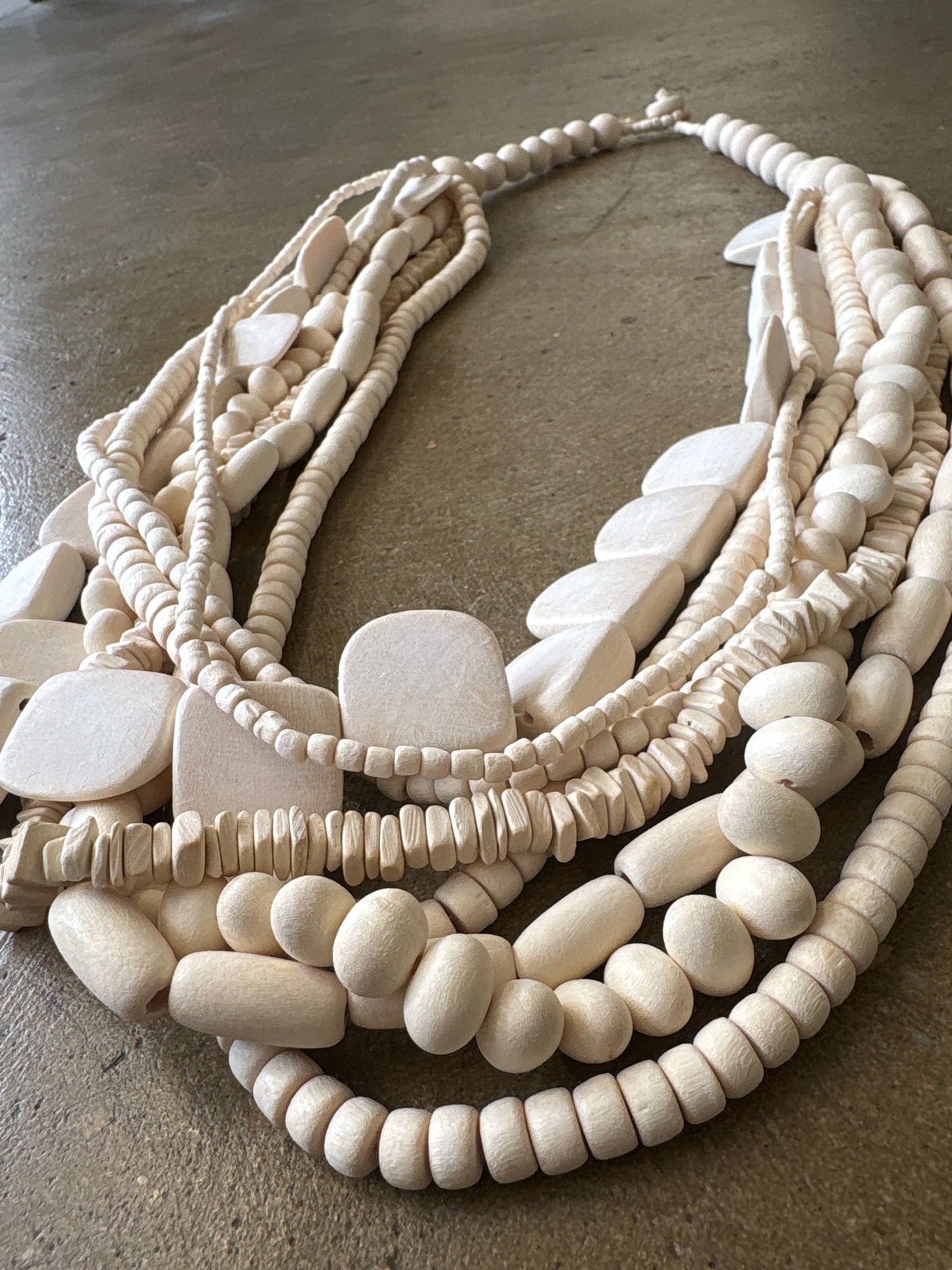 Ivory Beaded Necklace