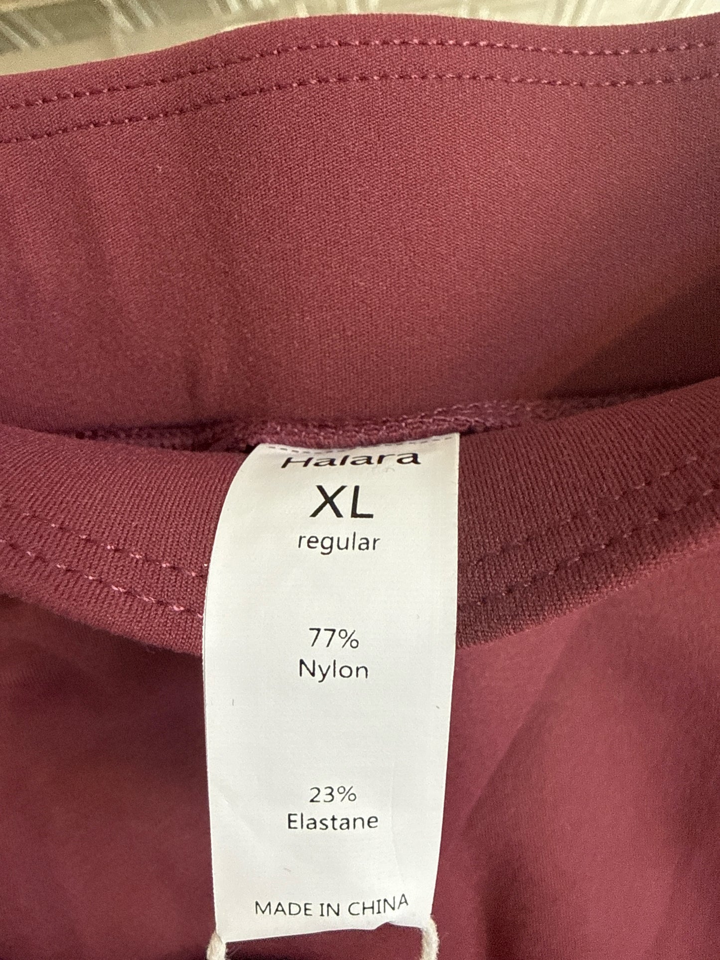 Halara Size XL Maroon Skort