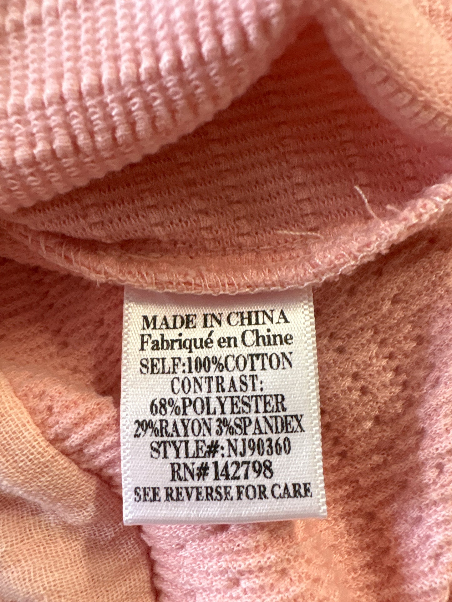 Newizo Size M Pink Top