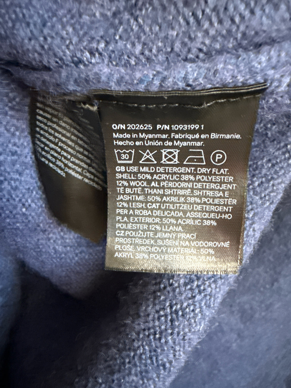 H&M Size S Navy Sweater