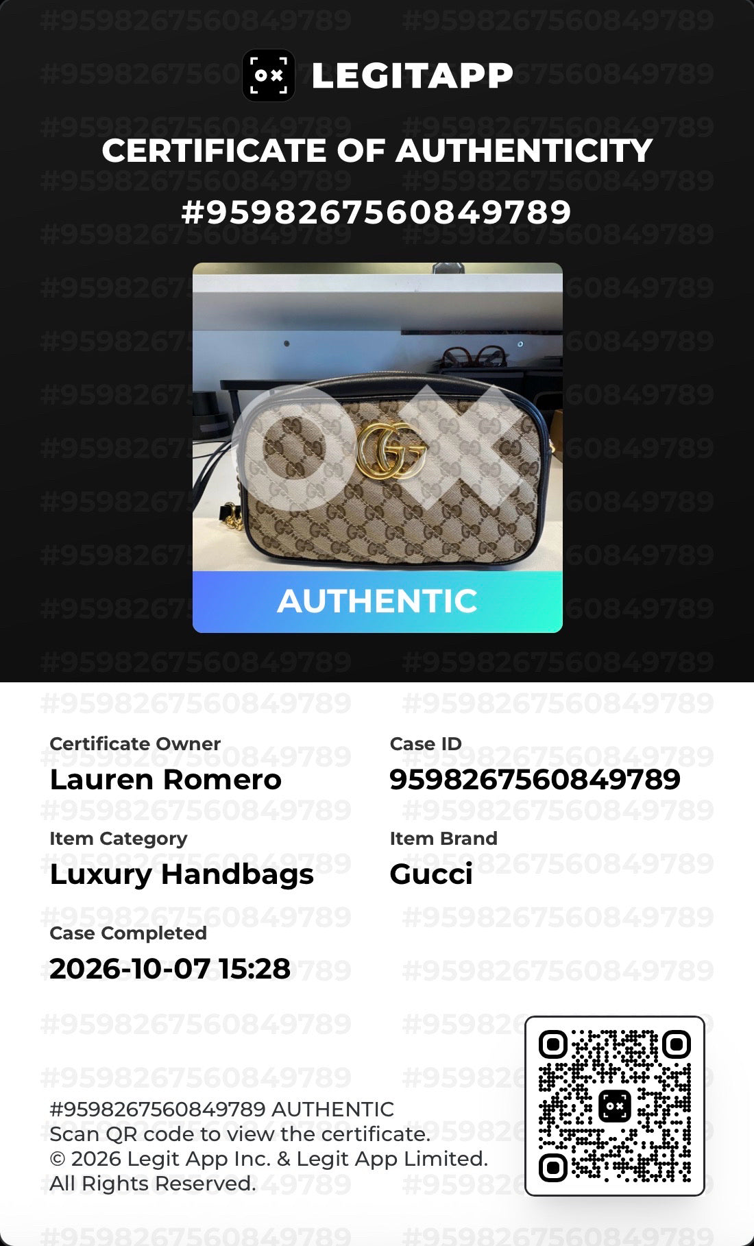 Gucci Black/Multi Signature Monogram Bags/Shoes/Accessories
