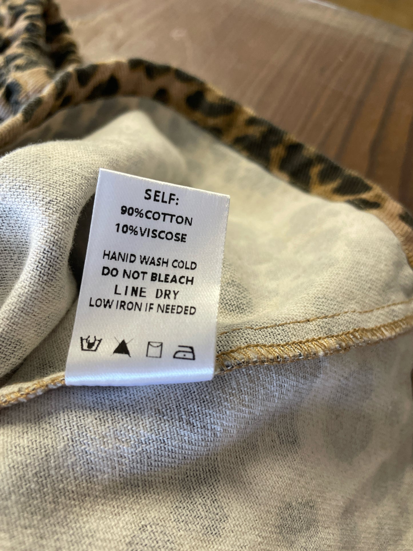 lalavon Size M Leopard Dress