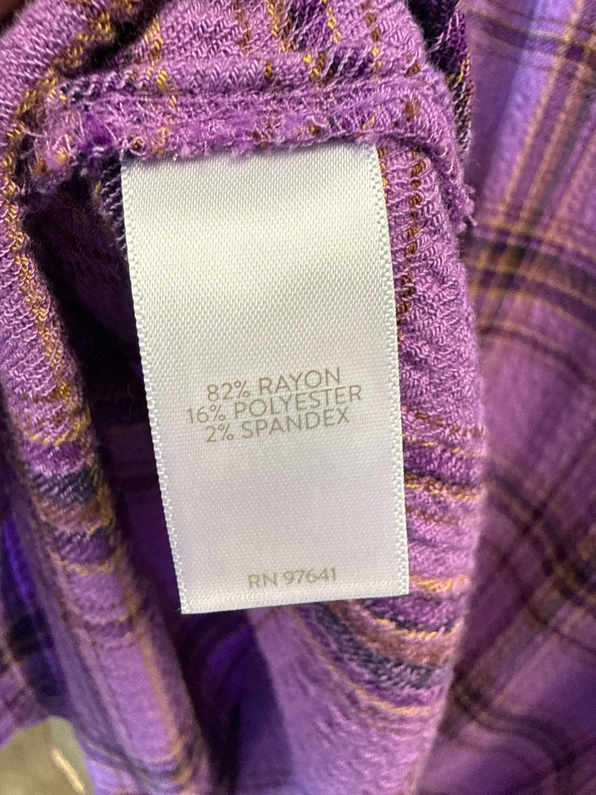 J Jill Size S Purple Top
