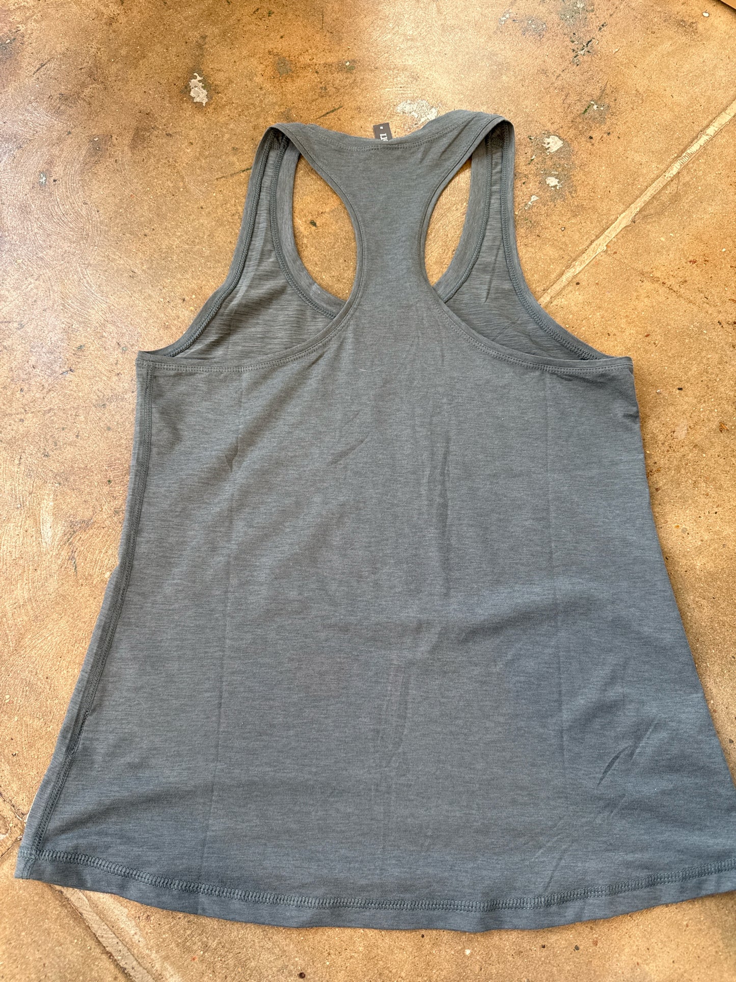Vuori Size M Gray Green Tanks