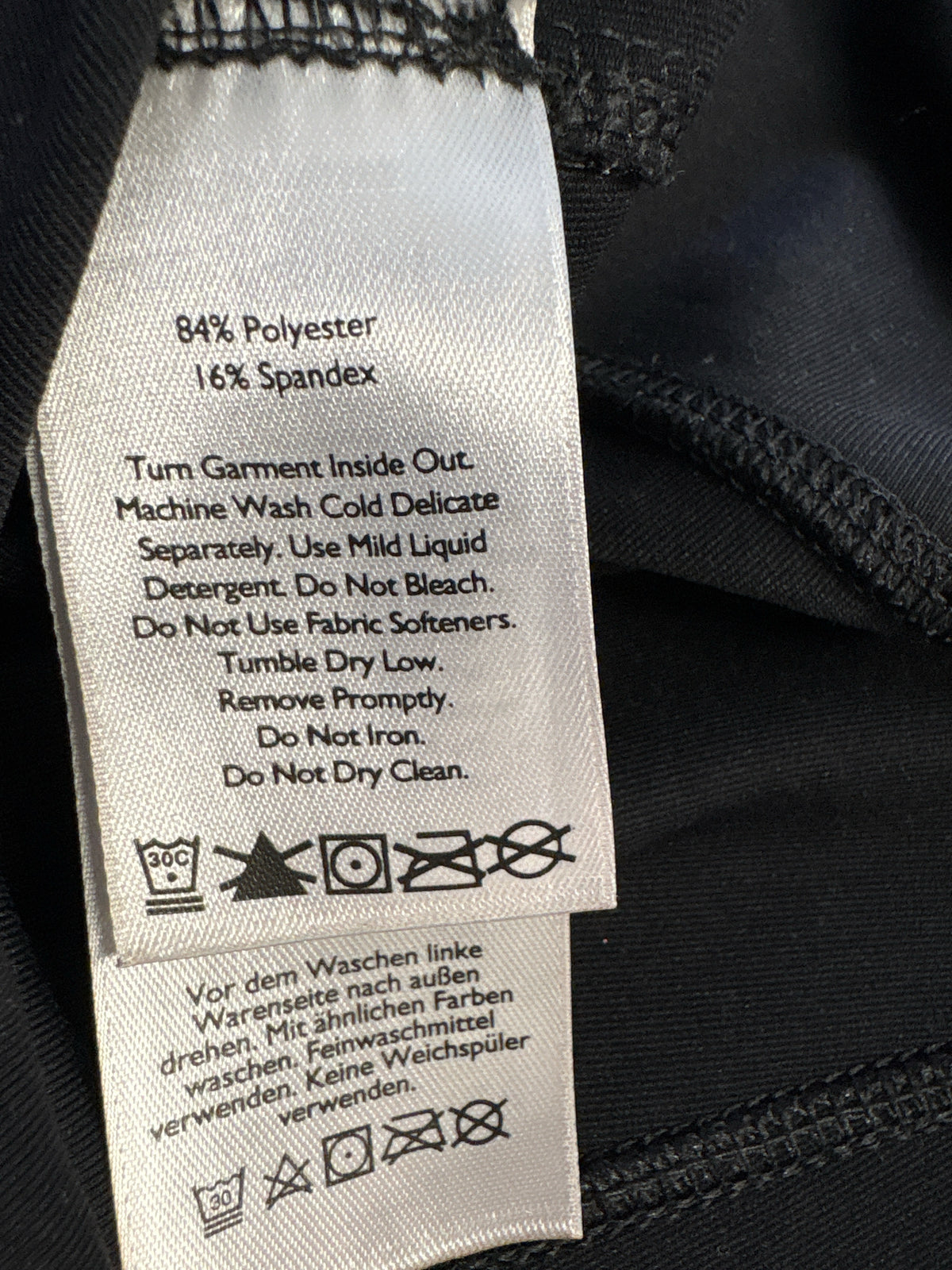 Eddie Bauer Size M Black Leggings