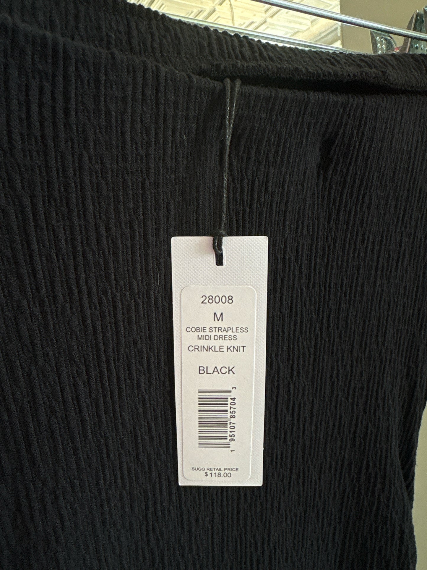 Michael Stars Size M Black Dress