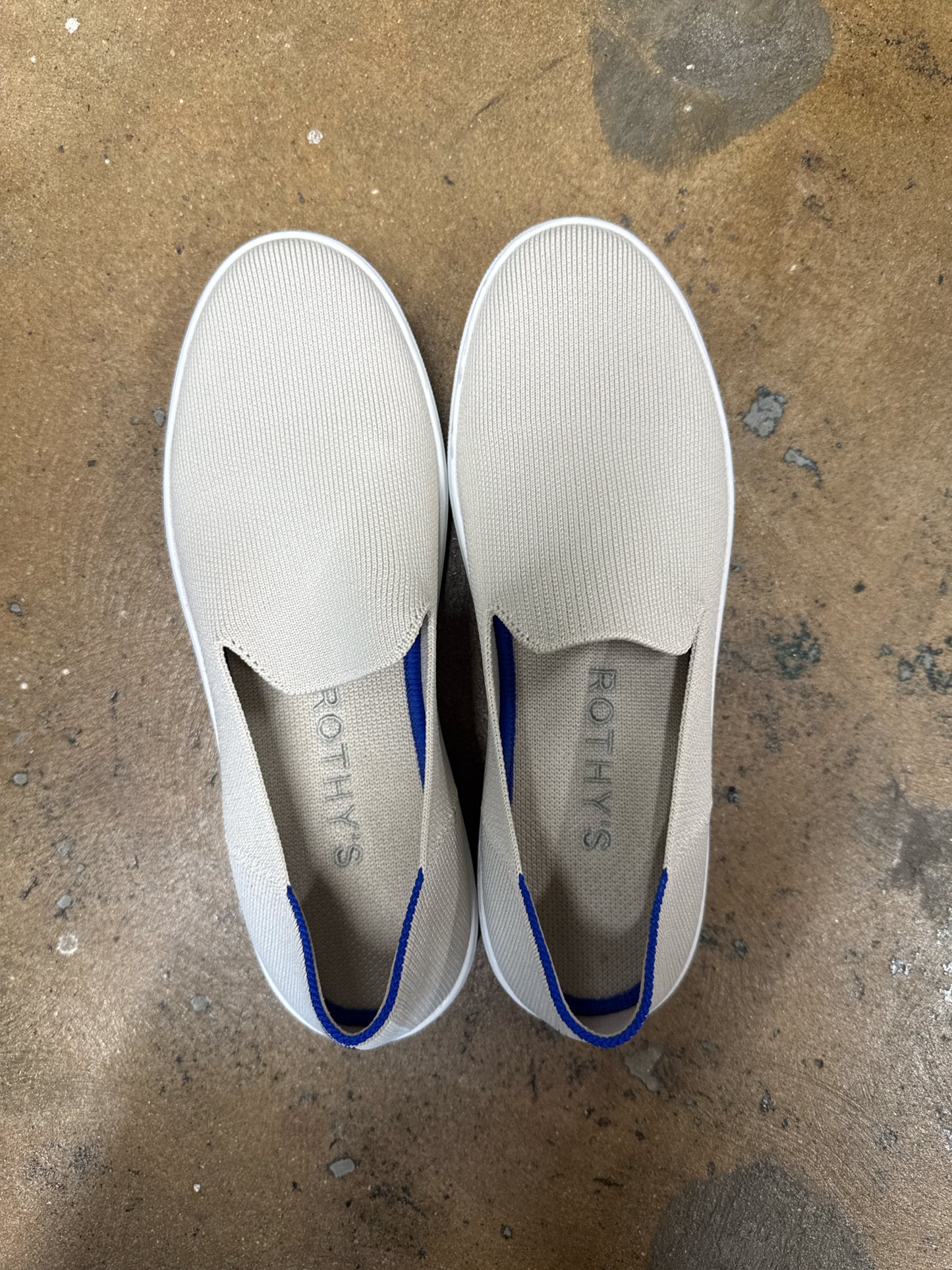 ROTHY'S Shoe Size 8 Cream Flats